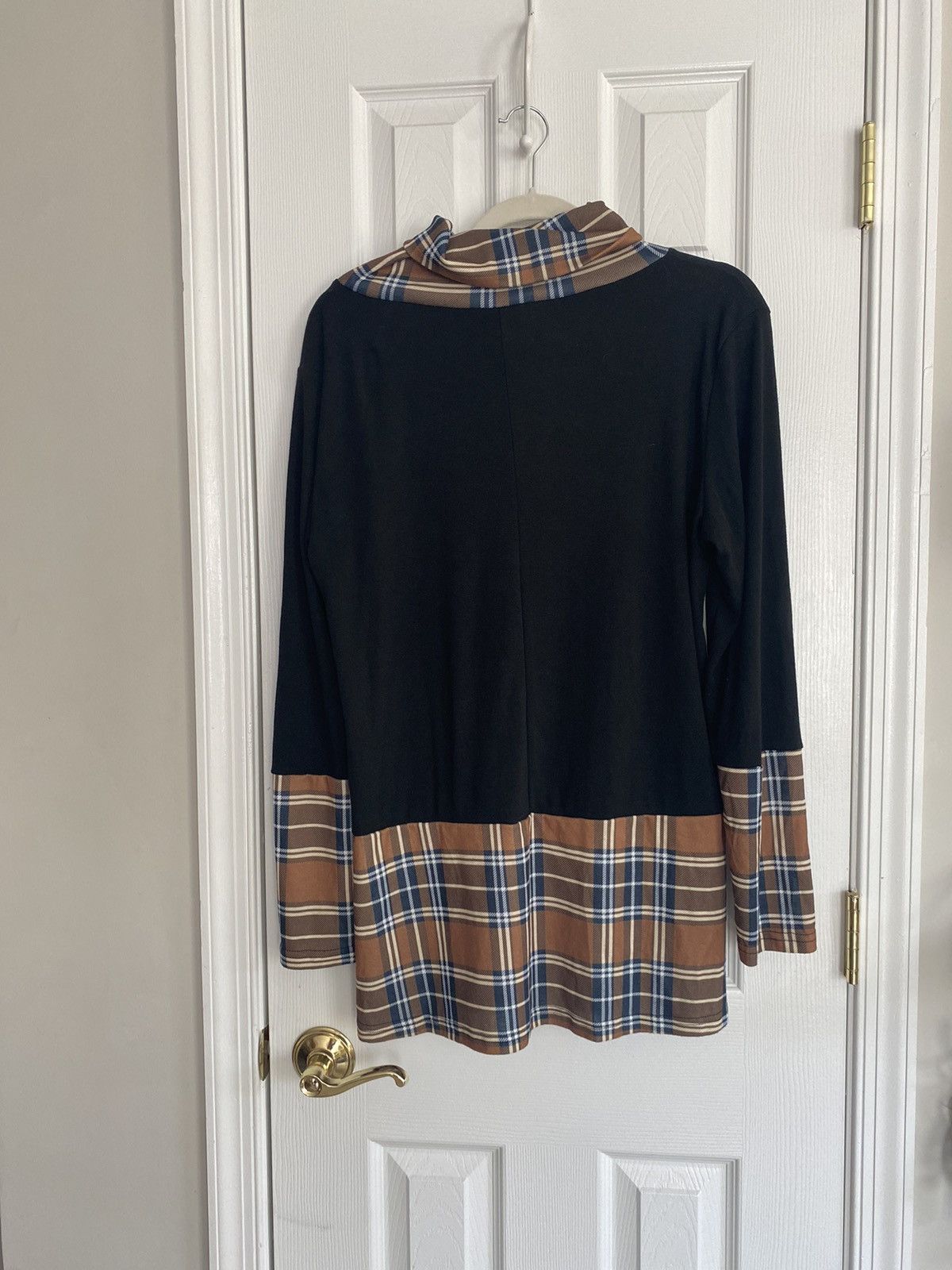 Other LVLX MIXED MEDIA LONG SLEEVE TOP SIZE L Size L / US 10 / IT 46 - 6 Thumbnail