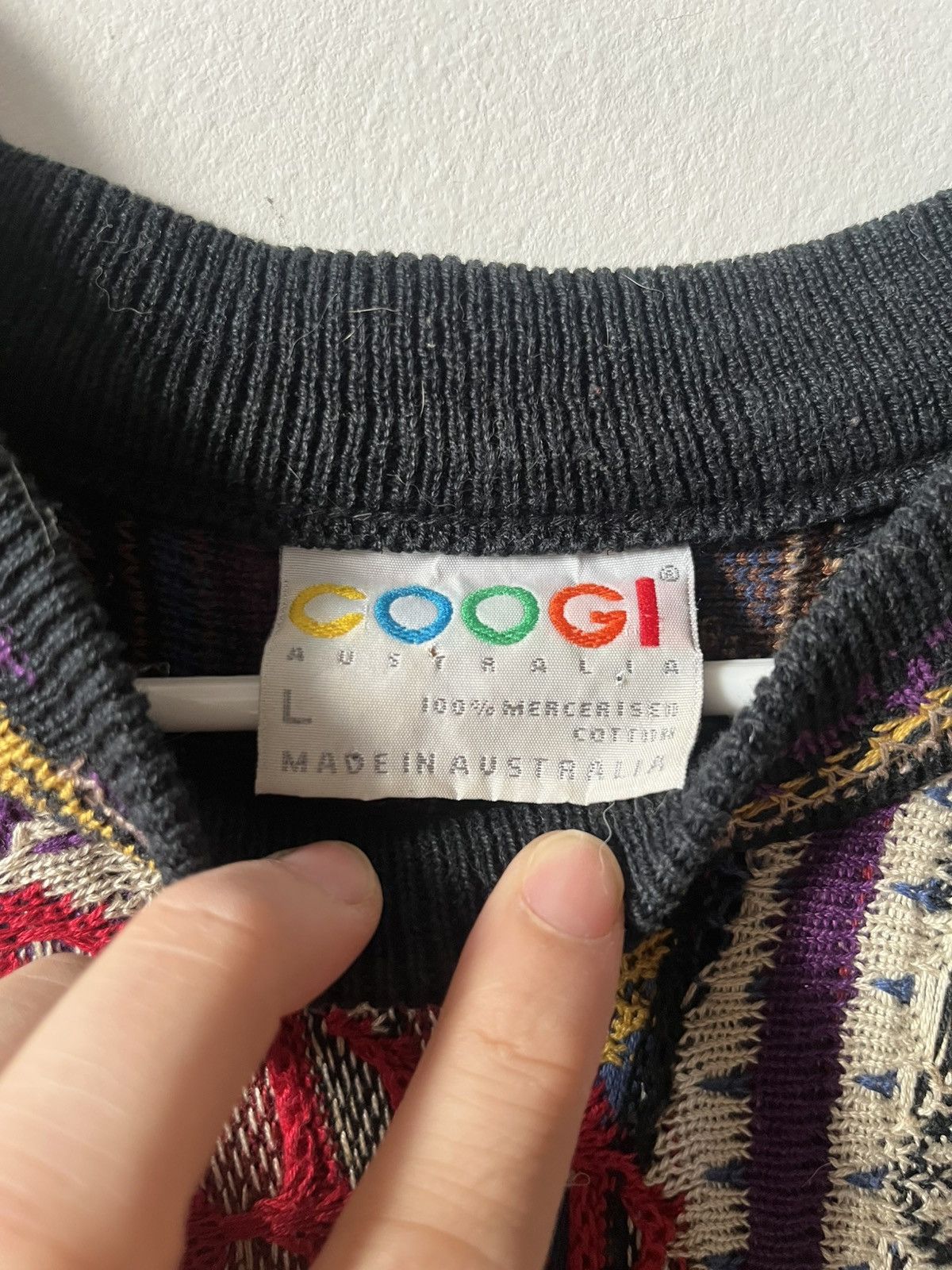 Coogi Vintage Authentic COOGI Sweater Size US L / EU 52-54 / 3 - 3 Thumbnail