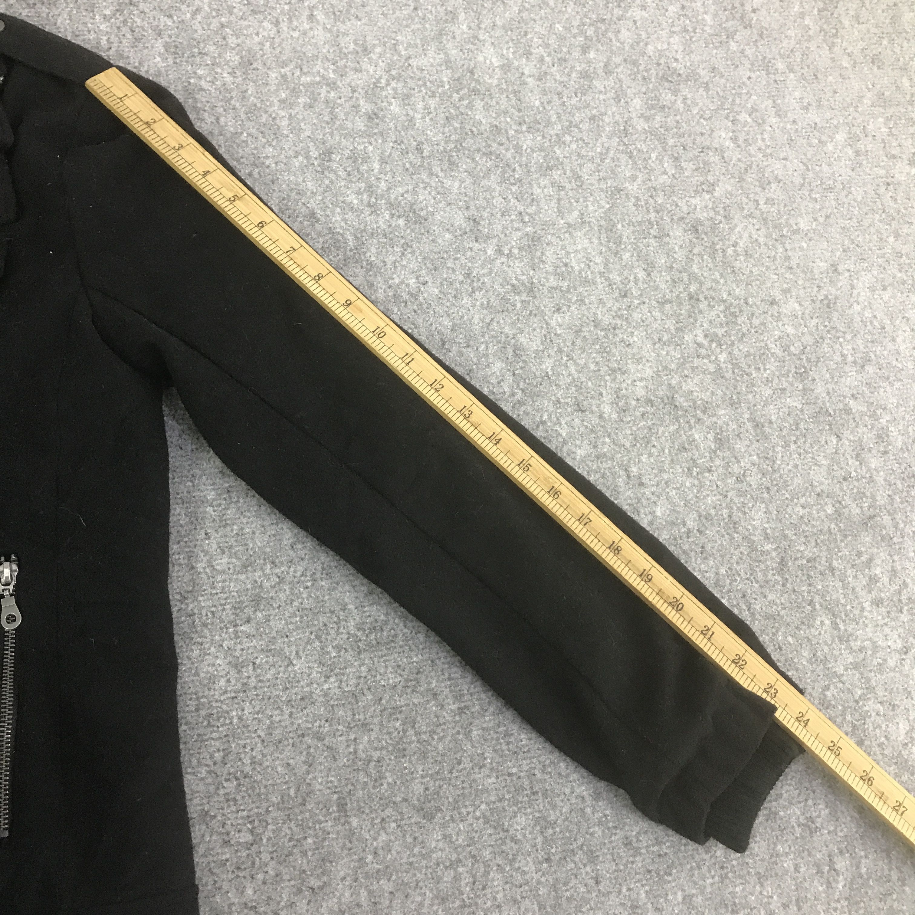 Japanese Brand MACHOPE DOUBLE ZIPPER WOOL JACKET K128B3 Size US L / EU 52-54 / 3 - 5 Thumbnail