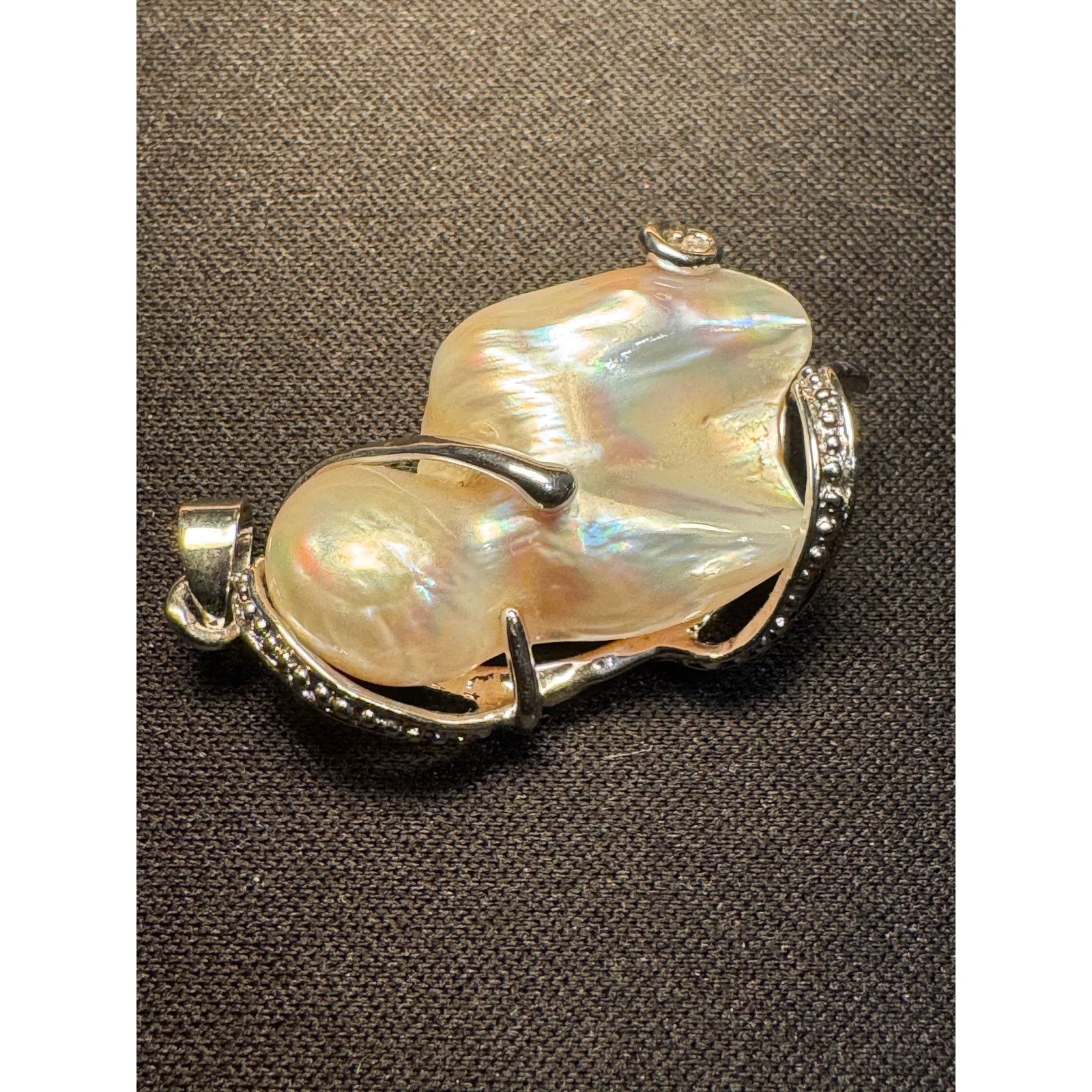 Other 925 Sterling Silver Baroque Beach Pendant Size ONE SIZE - 5 Thumbnail
