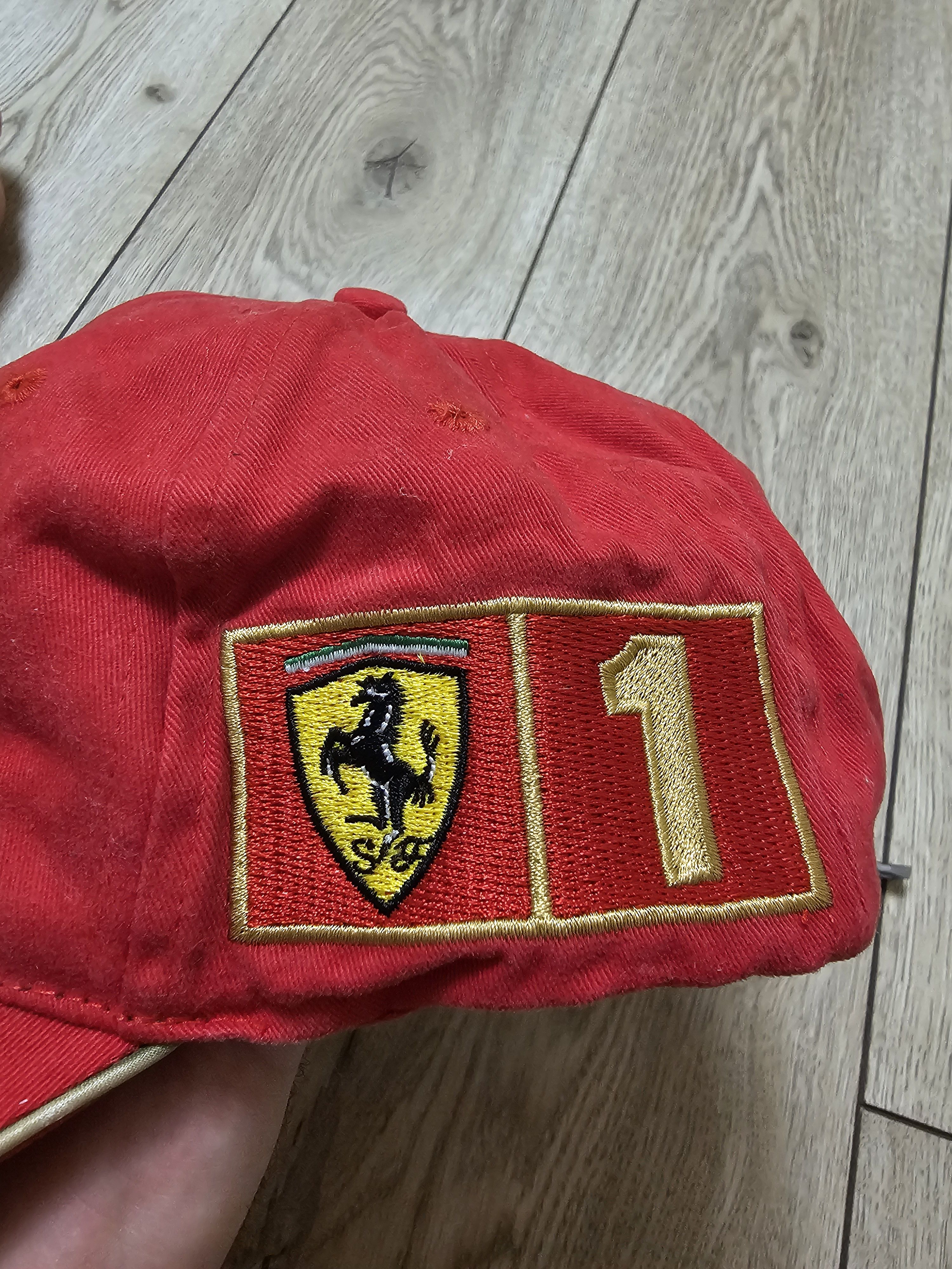 Ferrari FERRARI CAP 2002 MICHAEL SCHUMACHER CAP FORMULA 1 CAP Size ONE SIZE - 5 Thumbnail