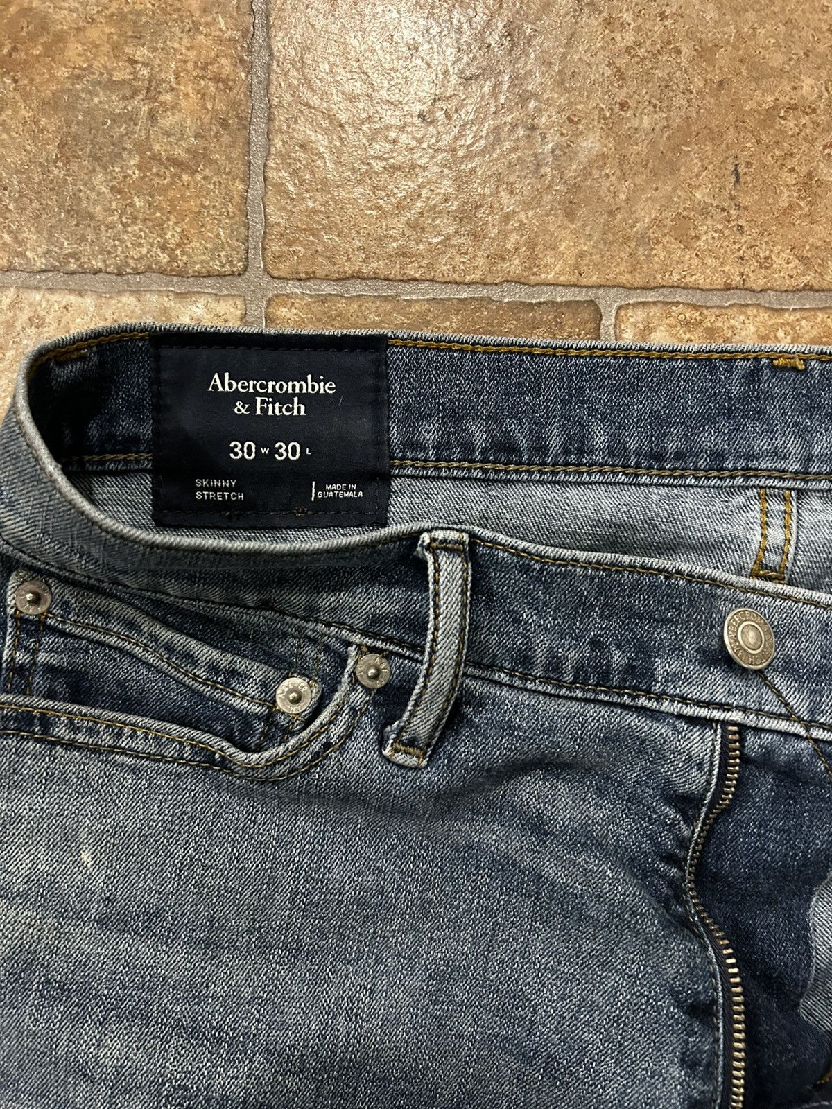 Abercrombie & Fitch abercrombie & fitch salvaged blue denim Size US 30 / EU 46 - 2 Thumbnail