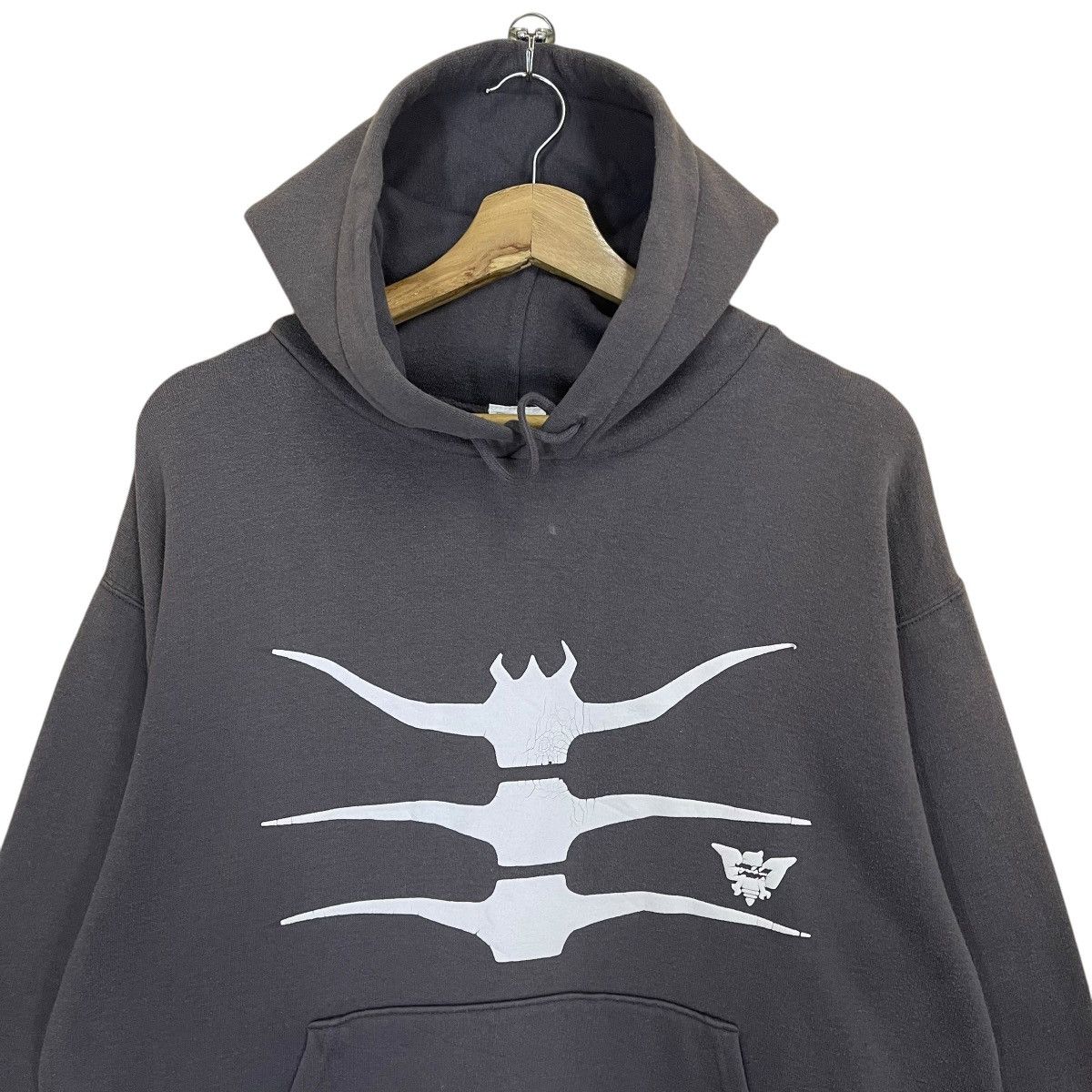 Japanese Brand Porno Invaders Skate Brand Big Logo Pullover Hoodie Size US M / EU 48-50 / 2 - 4 Thumbnail