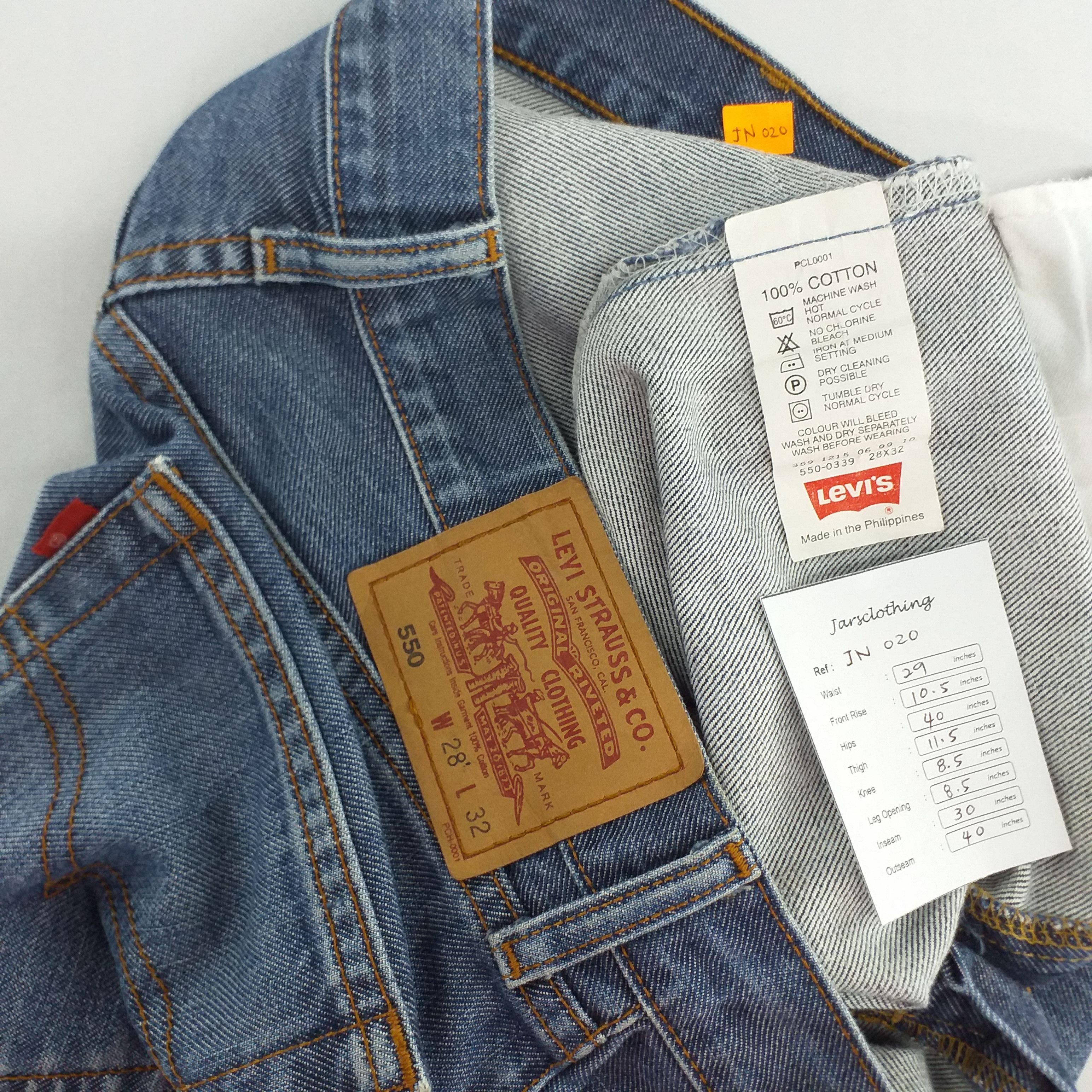 Japanese Brand Blue Vintage Levi's 550 Denim 29x30 -JN020 Size US 29 - 14 Thumbnail