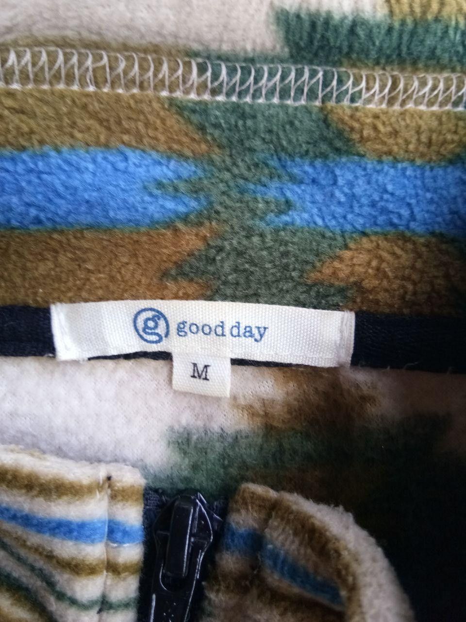 Other Vintage Good Day Fashion Zipper Fleece Knitwear Size US M / EU 48-50 / 2 - 5 Thumbnail