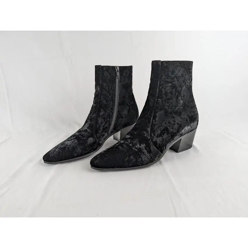 Saint Laurent Paris o1rshd1 Vassili 60 Zip Boots in Black Size US 7 / EU 40 - 8 Thumbnail