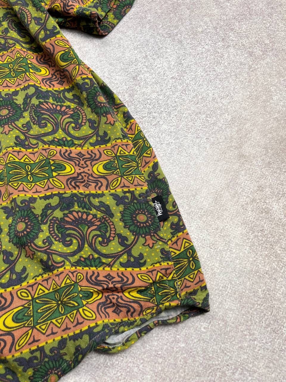Stussy Vintage Stussy Hawaiian Abstract Shirt Y2K M Size US M / EU 48-50 / 2 - 5 Thumbnail
