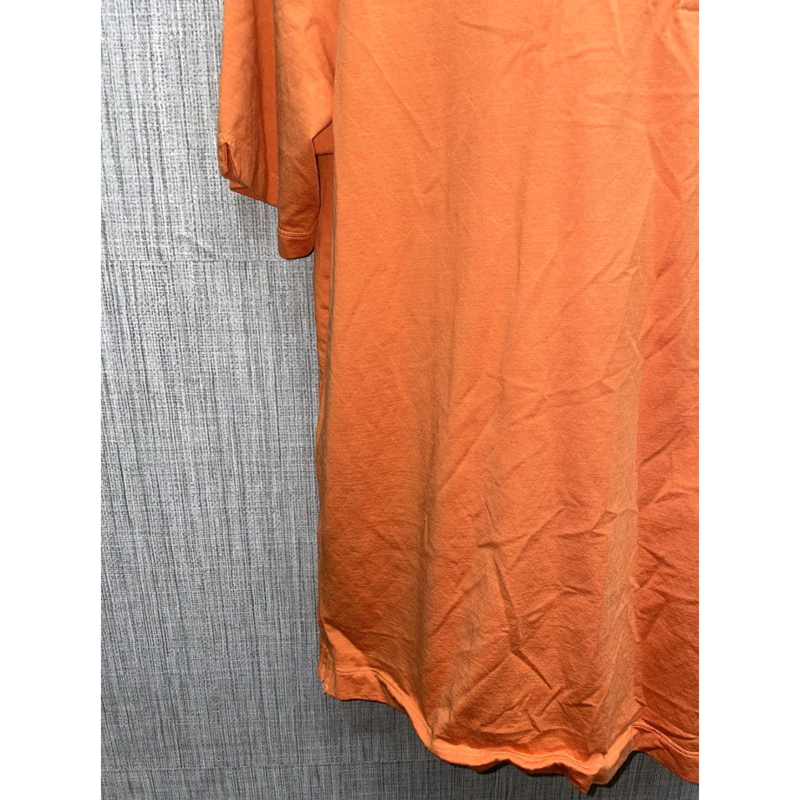 Tommy Bahama Tommy Bahama Polo Golf Mens L Orange Cotton Slik Blend Polo Size US L / EU 52-54 / 3 - 3 Thumbnail