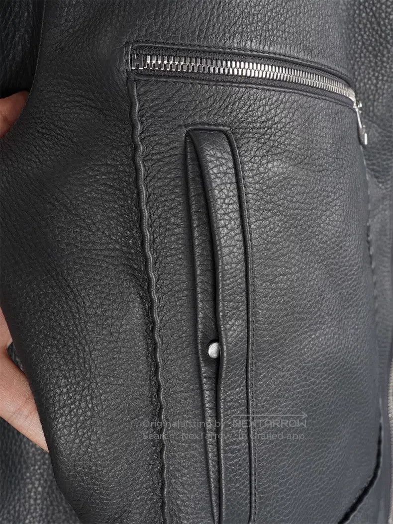 Hermes Hermes Deerhide Thin Insulated Leather Jacket Size US L / EU 52-54 / 3 - 6 Thumbnail