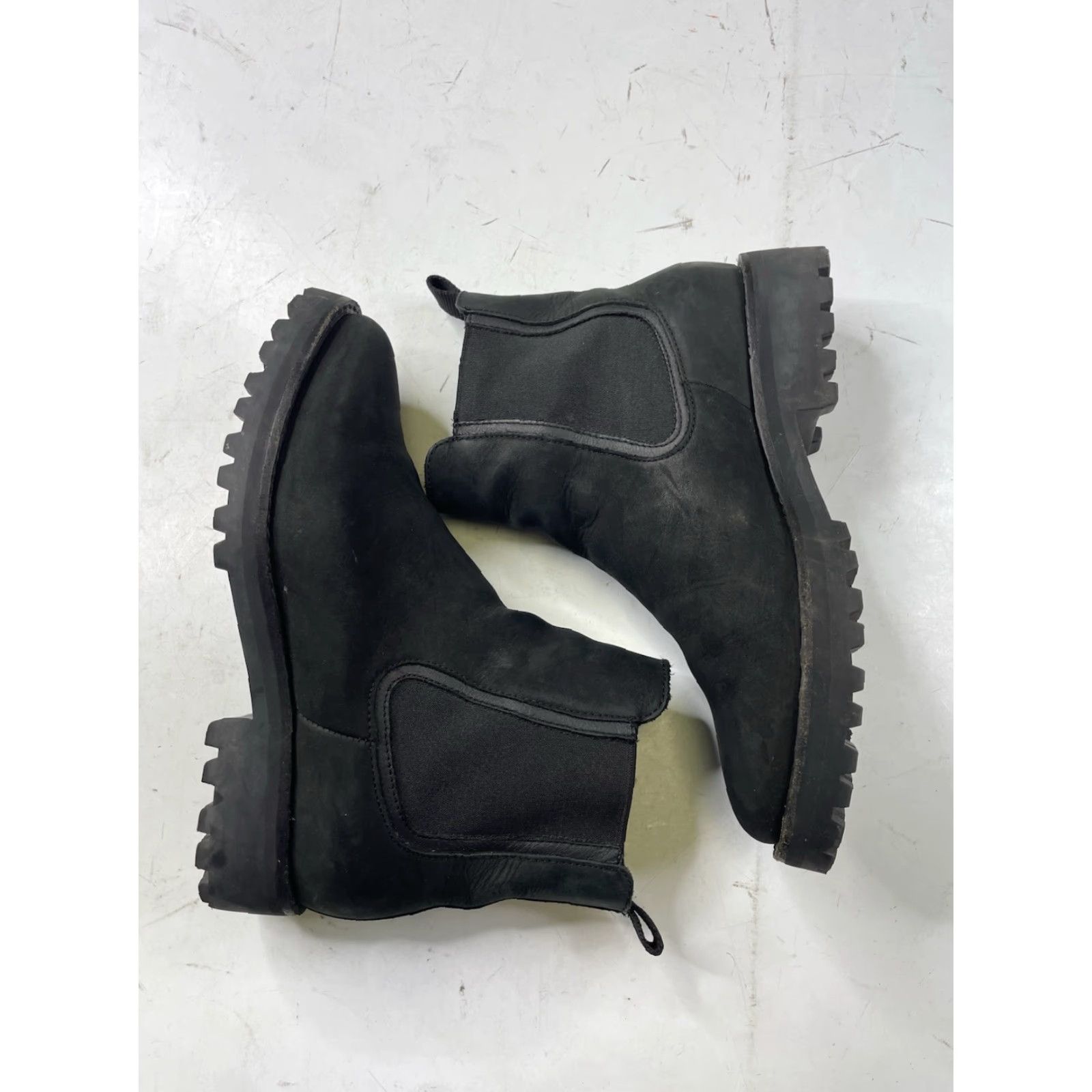 Thursday Boot Company Thursday Boot Company Boots | Chelsea Boot Women 7.5 US Black Leather Ankle Pull On Cushioned Water Resistant Block Heel Size US 8 / IT 38 - 8 Thumbnail