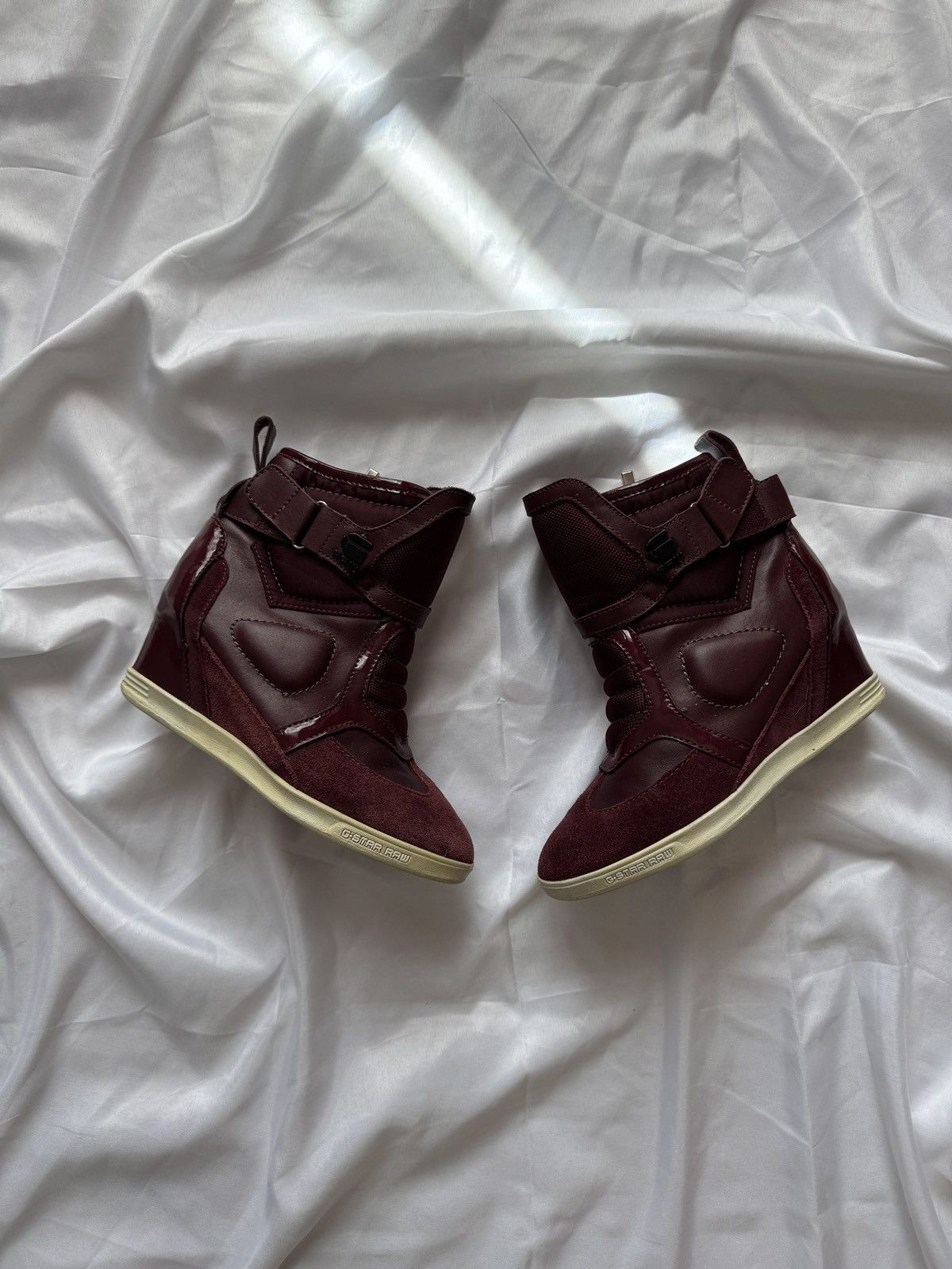 G-Star G-Star Raw Vintage Y2K Hi Top Wedge Sneakers Size US 6 / IT 36 - 1 Thumbnail
