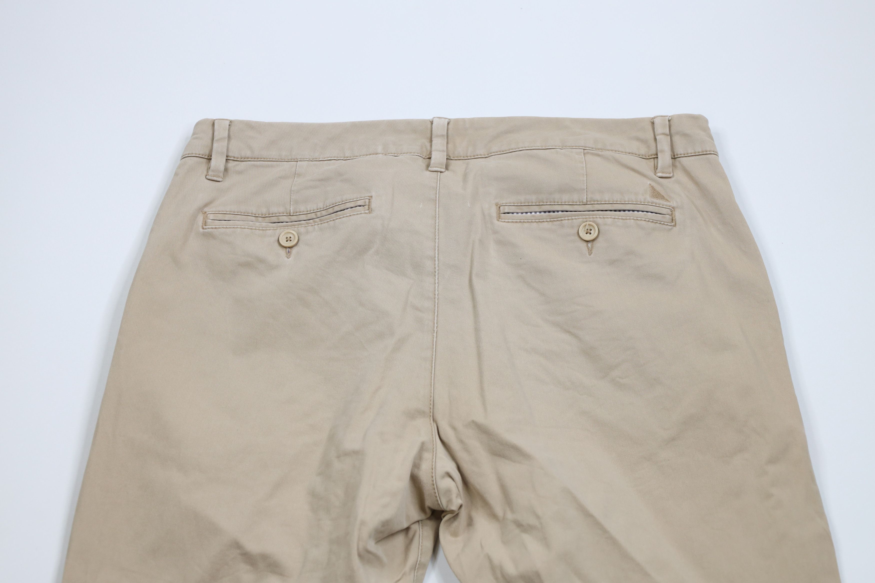 UNTUCKit × Vintage Untuckit Stretch Front Straight Leg Chino Pants Khaki Beige Size US 33 - 9 Thumbnail