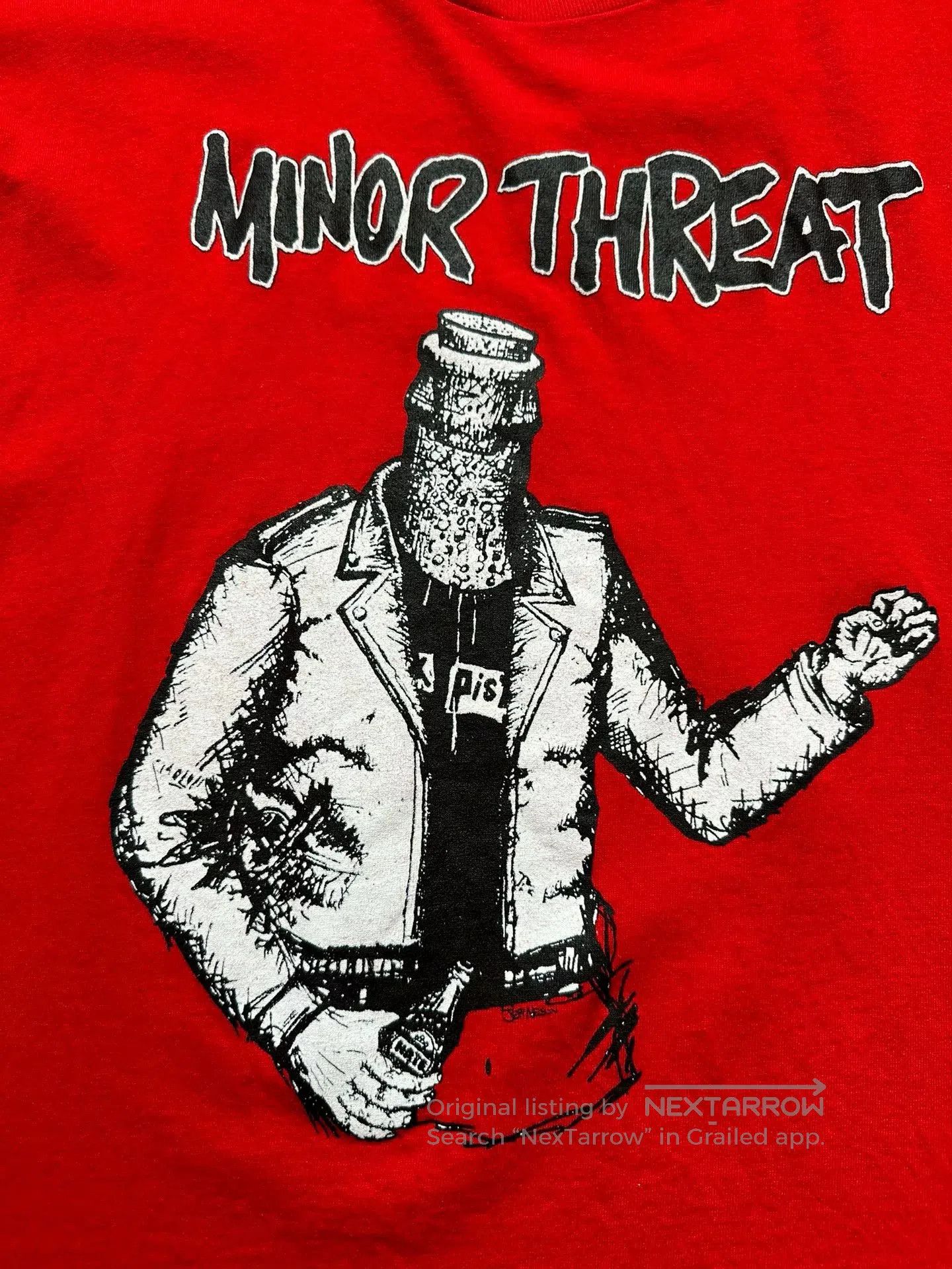 Vintage Minor Threat Vintage 00s Tee. Size US M / EU 48-50 / 2 - 3 Thumbnail