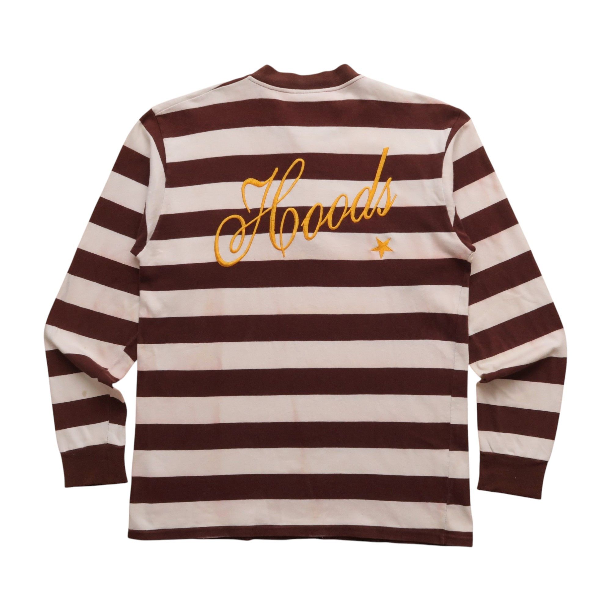 Neighborhood AW03 Neighborhood Jacquard Rugby Long Sleeve T-Shirt Size US L / EU 52-54 / 3 - 1 Thumbnail