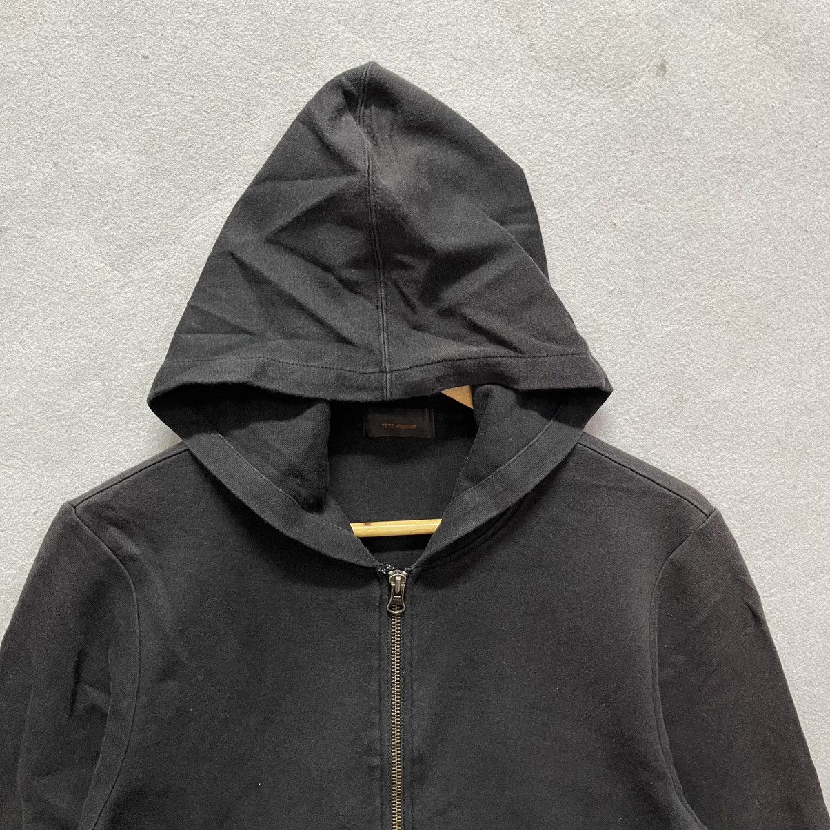 Tete Homme TETE HOMME Zip-Up Hooded Sweatshirt Size US M / EU 48-50 / 2 - 2 Thumbnail