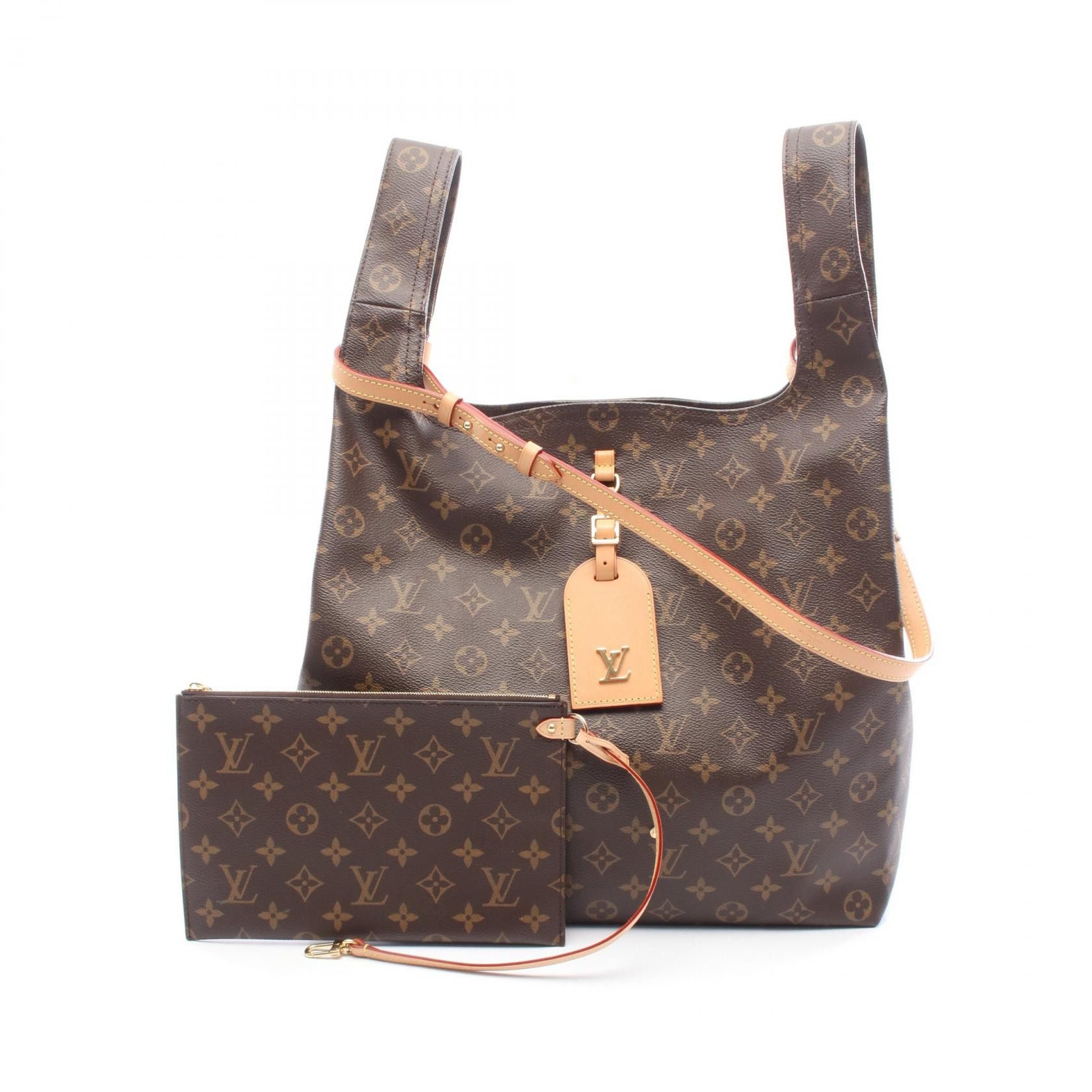 Louis Vuitton Louis Vuitton Louis Vuitton Atlantis GM Monogram 2way handbag Textile Handbag M46817 DUTY FREE for USA Size ONE SIZE - 1 Thumbnail