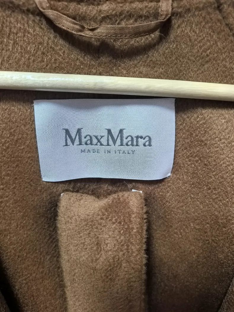 Max Mara Max Mara Reversible Cashmere Water Ripple Caramel Hoodie Size XS / US 0-2 / IT 36-38 - 5 Thumbnail