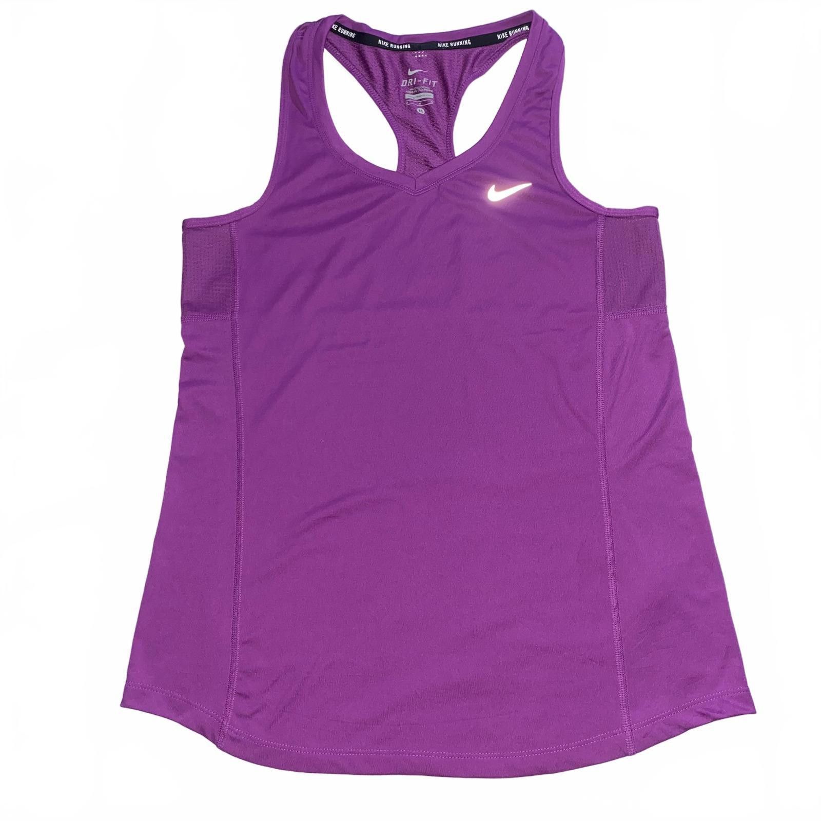 Nike Nike Purple Dri-Fit Racerback Tank Top Women’s M Gym Y2K Fit Size M / US 6-8 / IT 42-44 - 1 Thumbnail