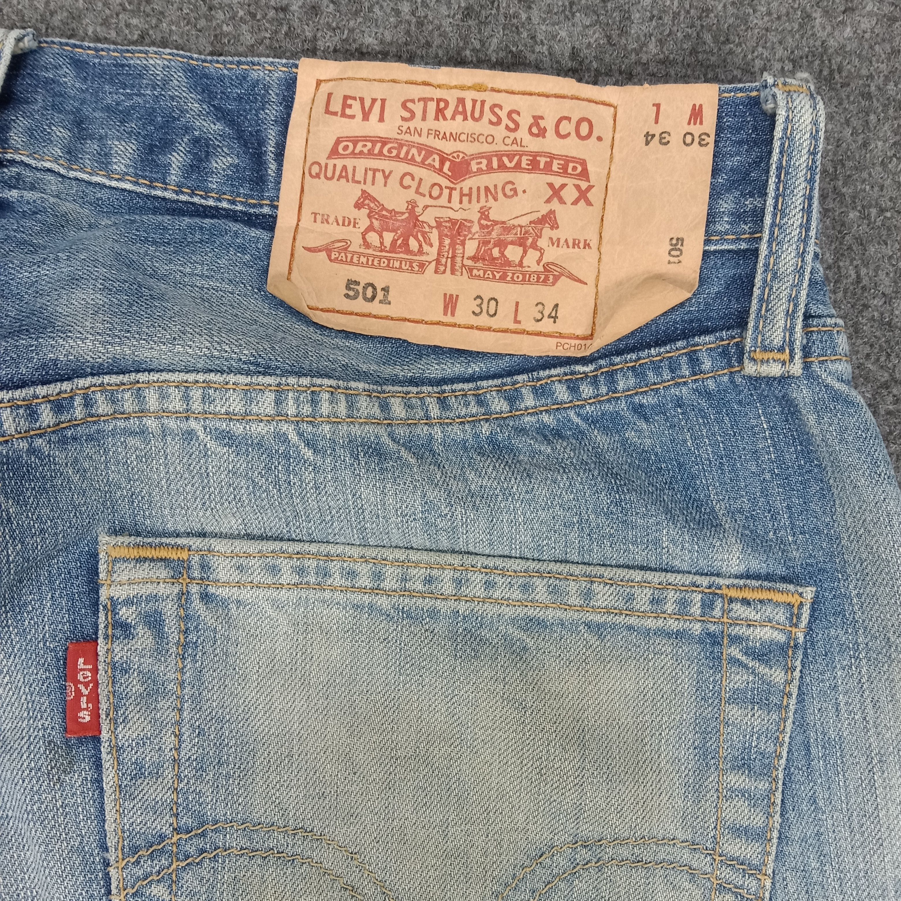 Levi's × Vintage Levi's American Distressed Style Denim Jeans Size US 29 - 6 Thumbnail