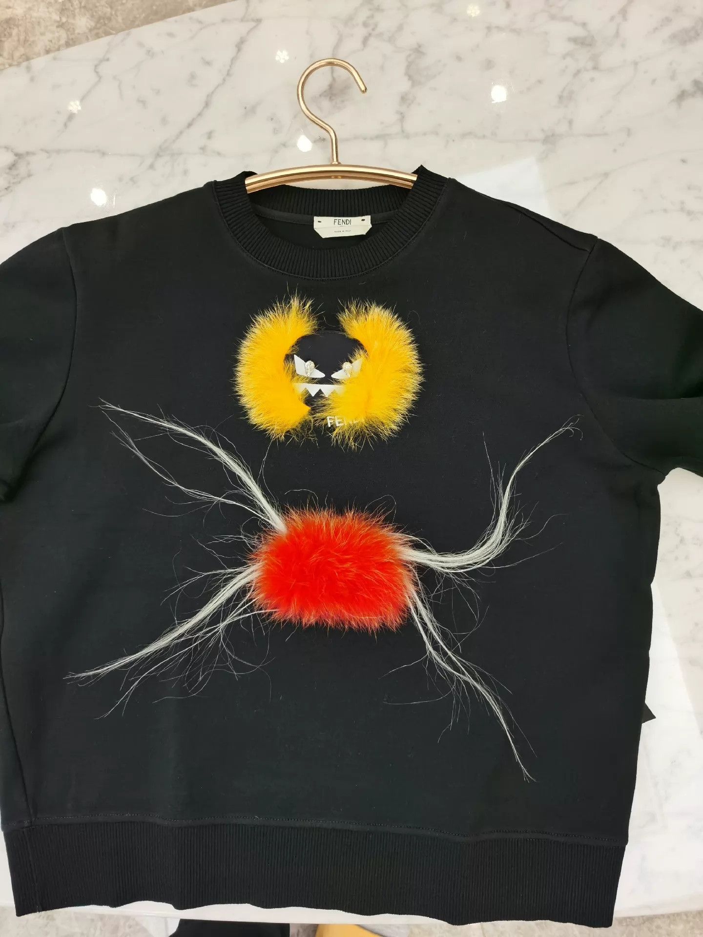 Fendi FENDI Monster Space Cotton Sweatshirt 40 Unisex Worn 2x Size S / US 4 / IT 40 - 7 Thumbnail
