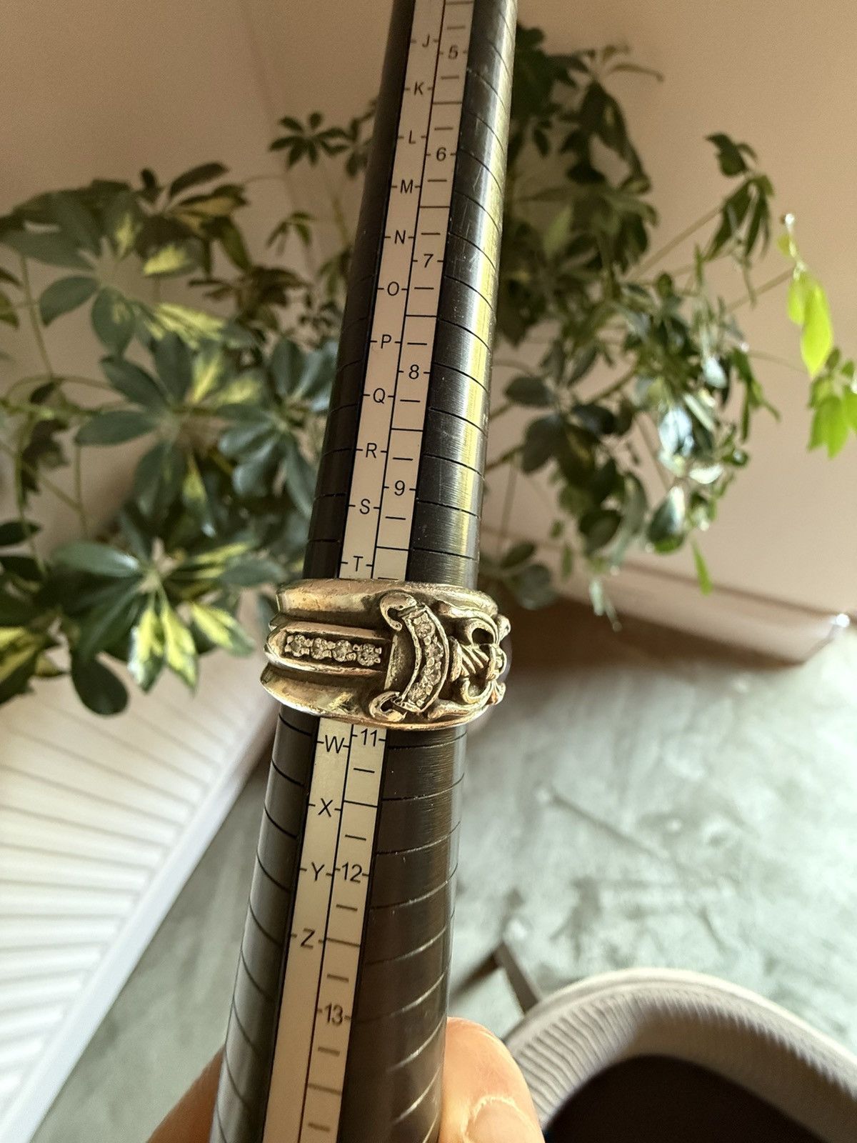 Chrome Hearts CH chrome hearts diamond dagger ring pave Size ONE SIZE - 10 Thumbnail