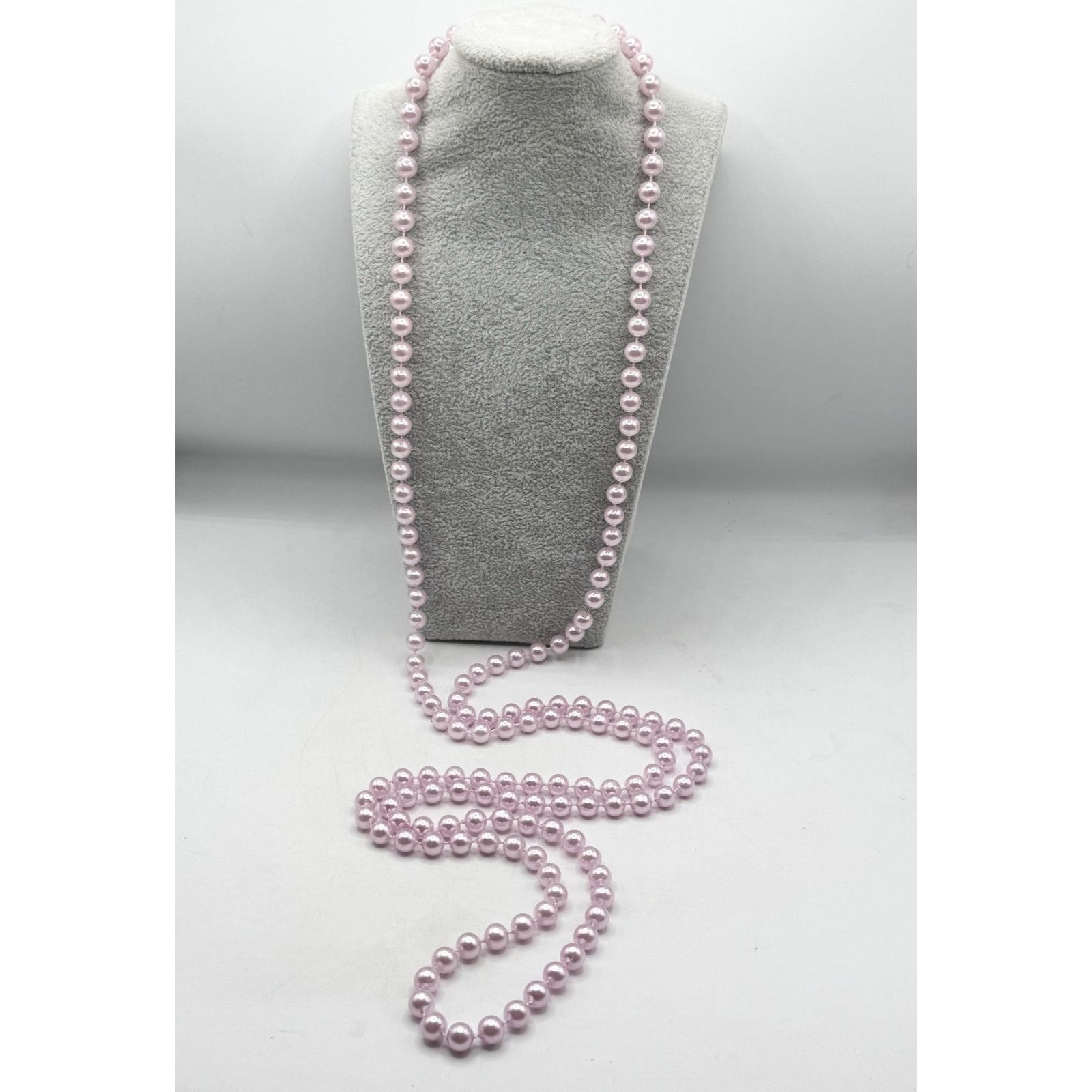 Vintage Vintage purple faux pearl beaded necklace Size ONE SIZE - 1 Thumbnail