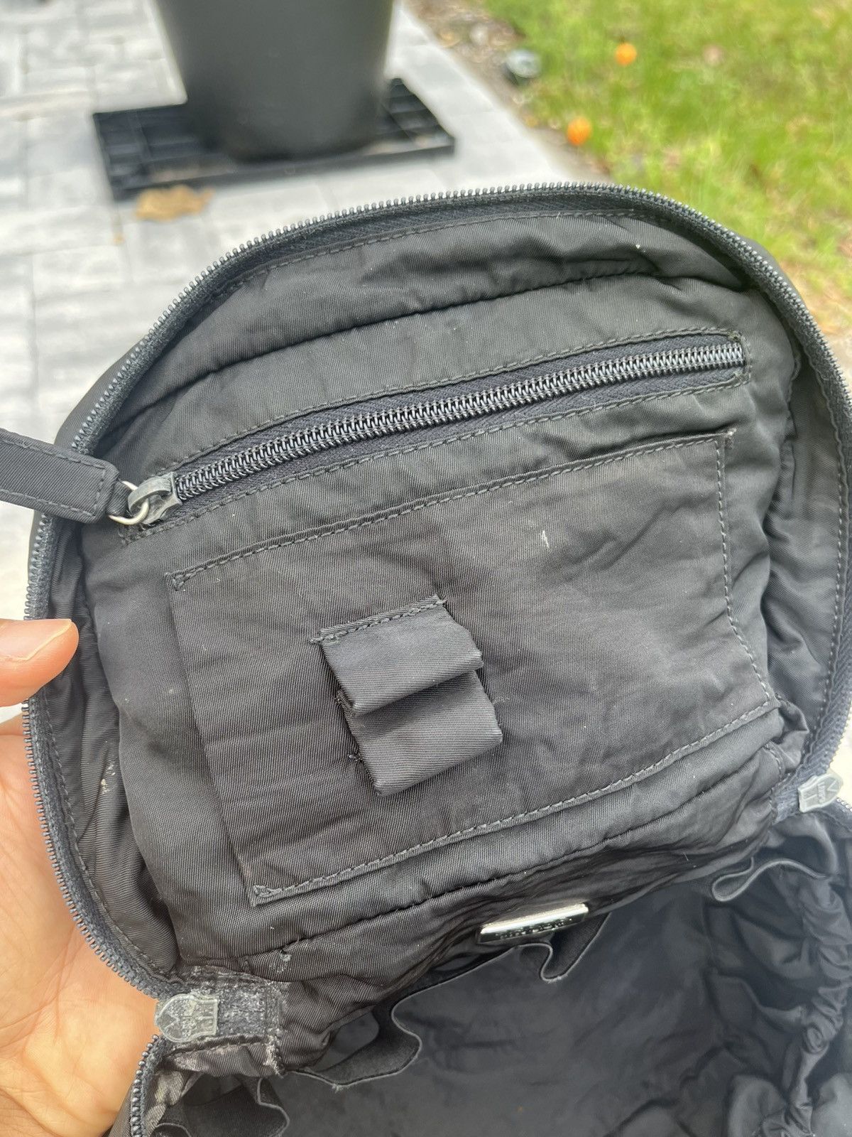 Prada Prada cosmetic toiletry bag nylon black Size ONE SIZE - 9 Thumbnail