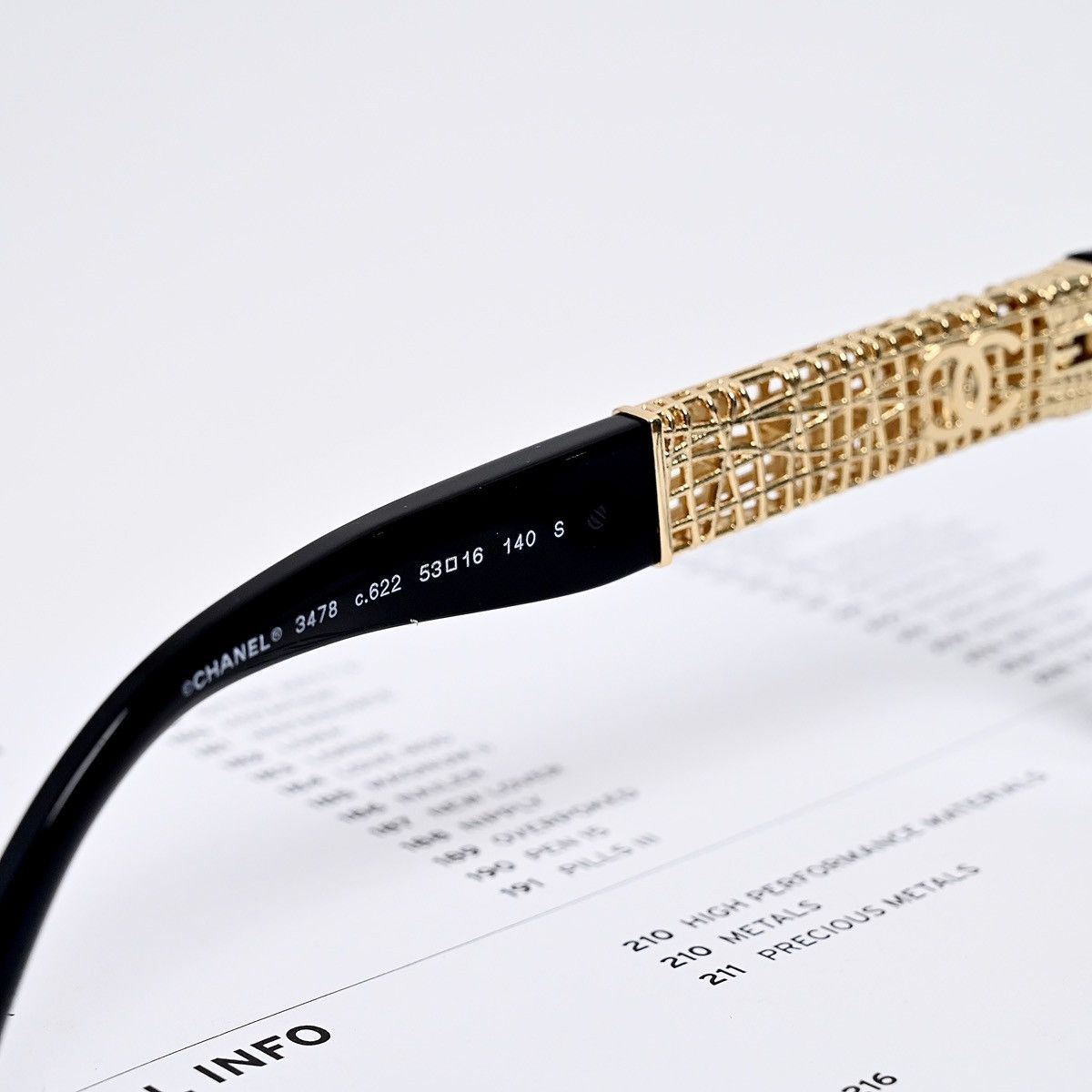 Chanel CHANEL 0CH3478 GLASSES Size ONE SIZE - 6 Thumbnail