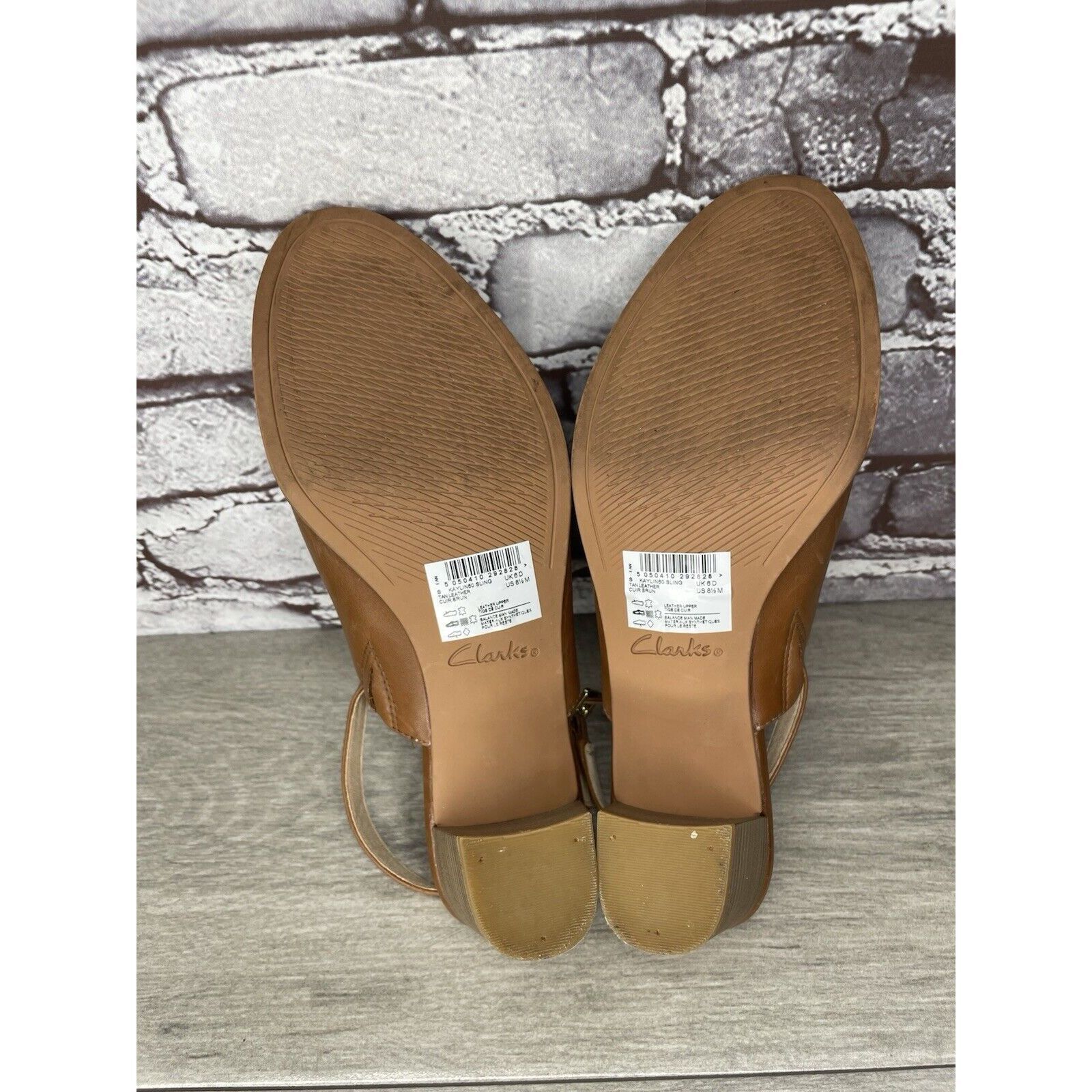 Clarks Clarks Brown Leather Casual Ankle Strap Open Toe Sandals Wom Size US 8.5 / IT 38.5 - 6 Thumbnail