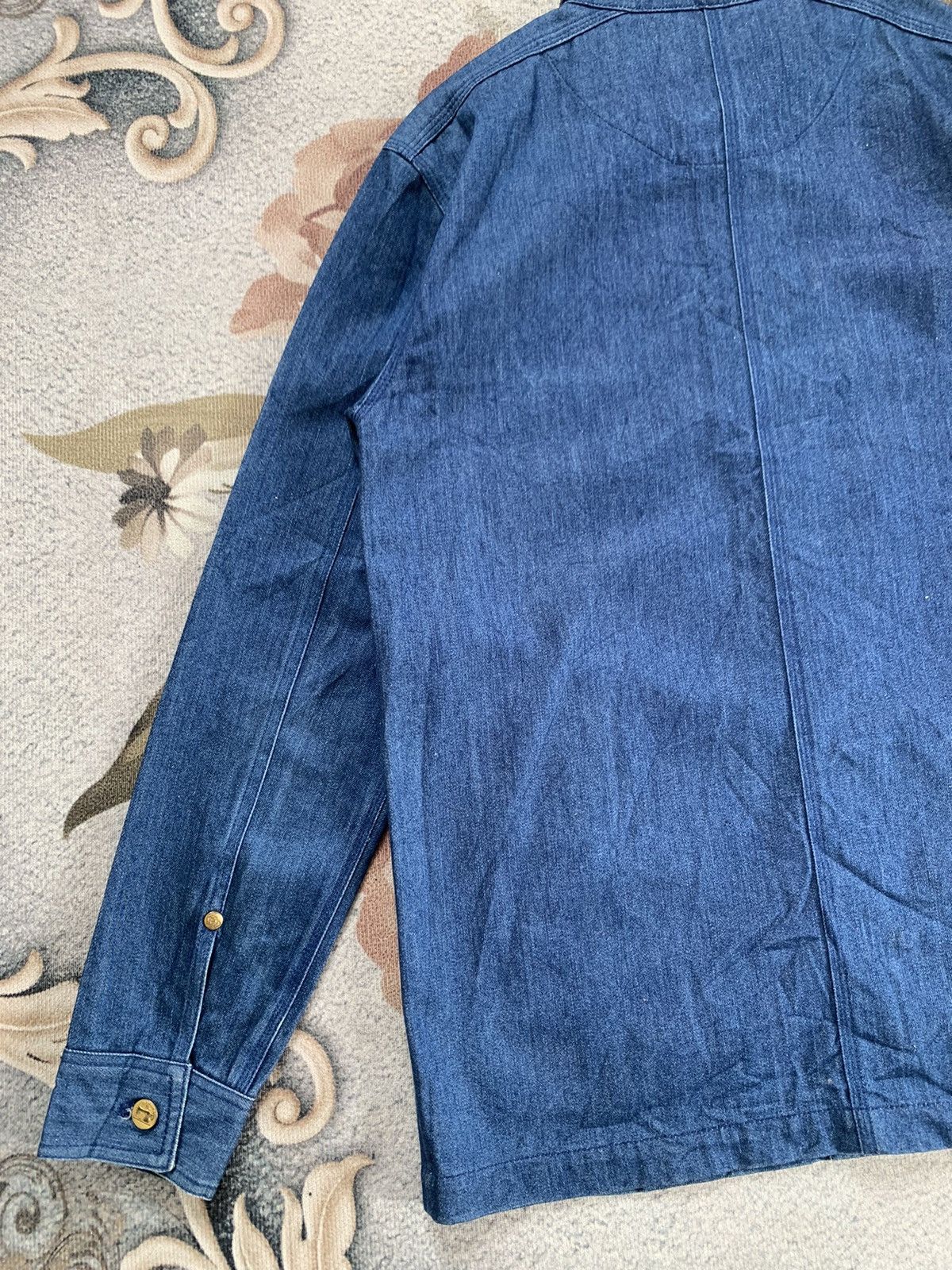 Japanese Brand Donuts 45 Buttons HANDMADE Denim Jacket Size US L / EU 52-54 / 3 - 8 Thumbnail