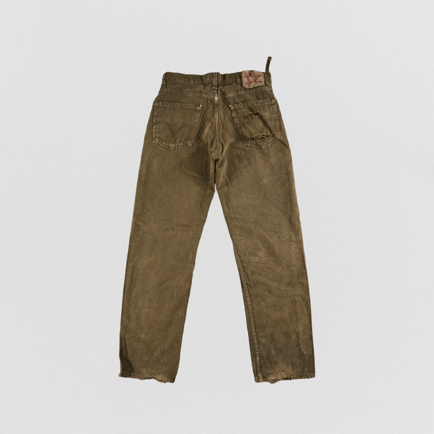 Levi's Vintage Levis 550 Earth Tone Jeans-JM727A Size US 32 / EU 48 - 3 Thumbnail
