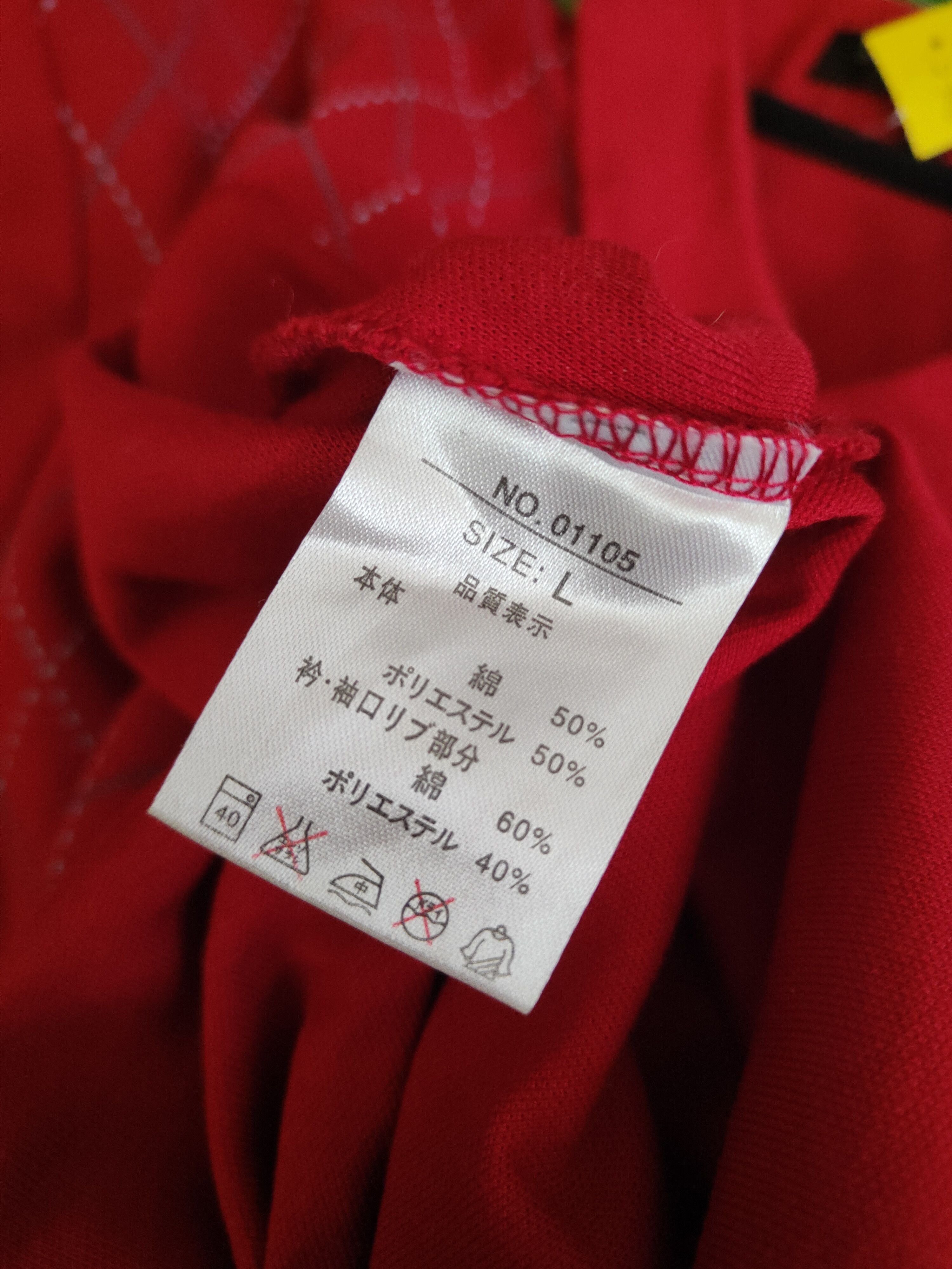 Yohji Yamamoto DL Sacsny Y'saccs yohji yamamoto Golf Red Polos #2768 Size US L / EU 52-54 / 3 - 12 Thumbnail