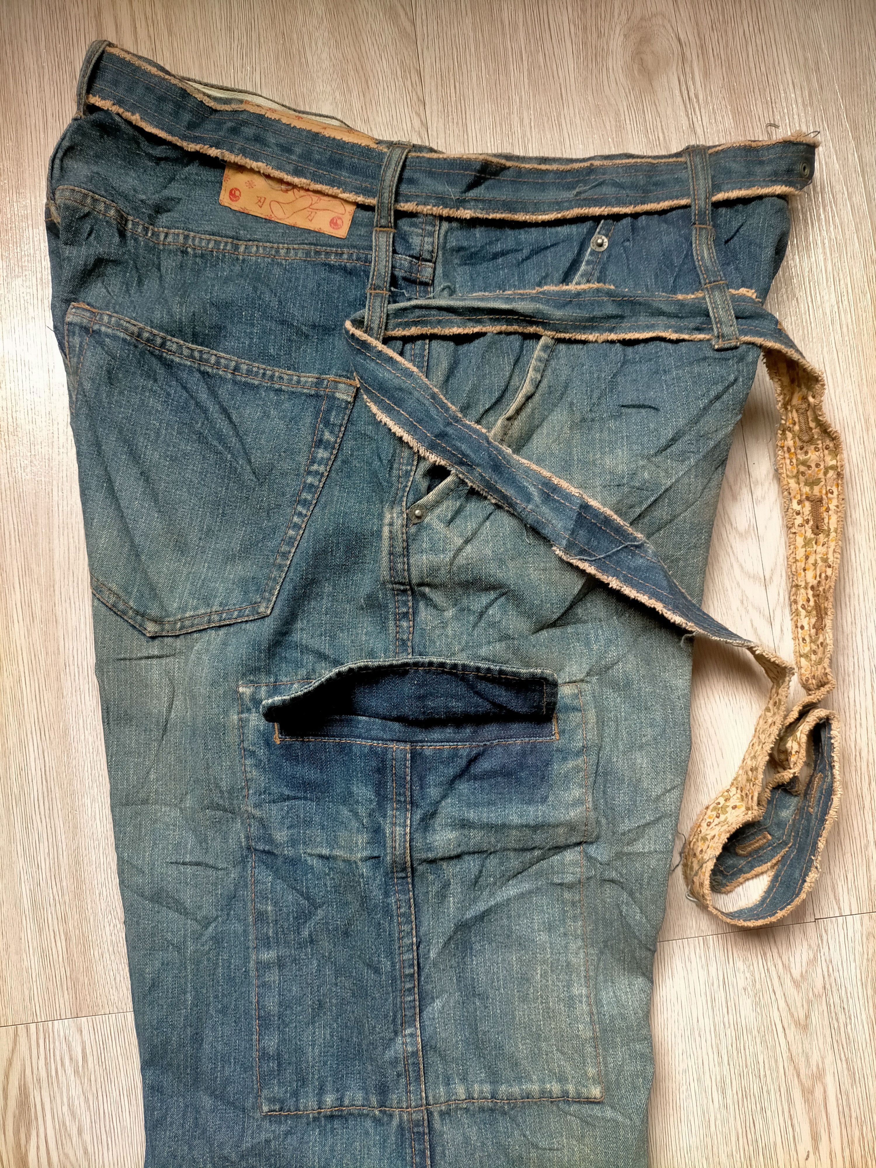 PPFM Vintage PPFM Japan Cargo Wide Leg Hip Hop Style Size US 31 - 16 Thumbnail