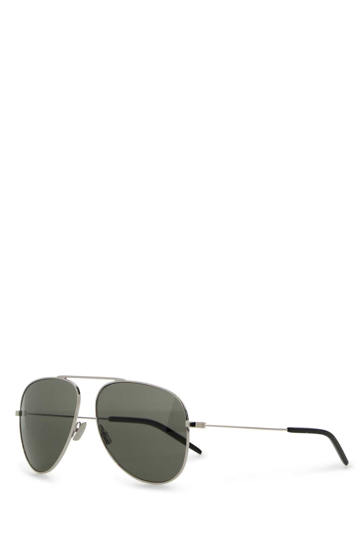 Saint Laurent Paris Silver Metal Sl 800 Sunglasses Size ONE SIZE - 1 Thumbnail