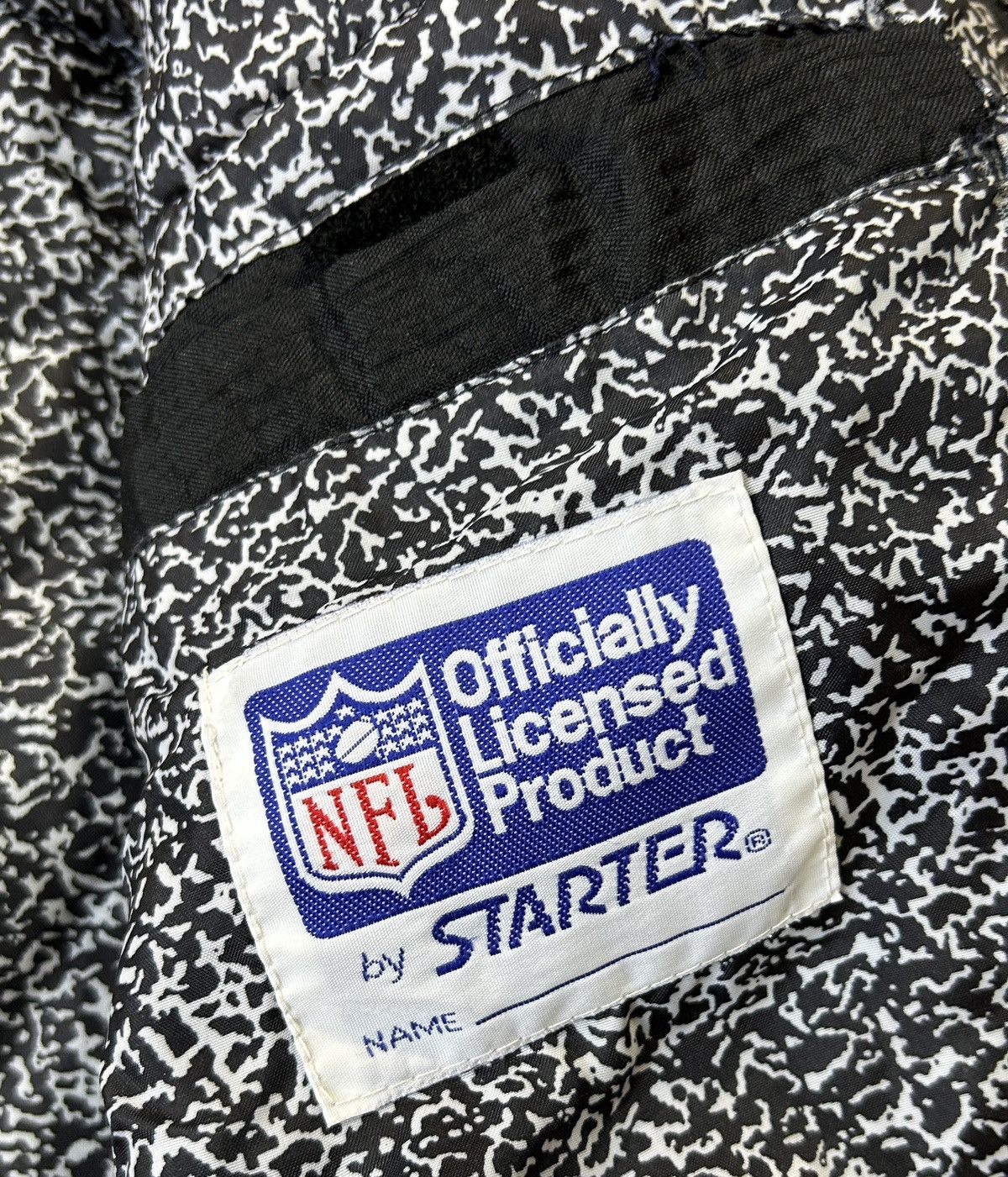 NFL × Starter × Vintage Vintage 90’s Starter NFL Oakland Raiders Black Jacket Size L Size US L / EU 52-54 / 3 - 5 Thumbnail