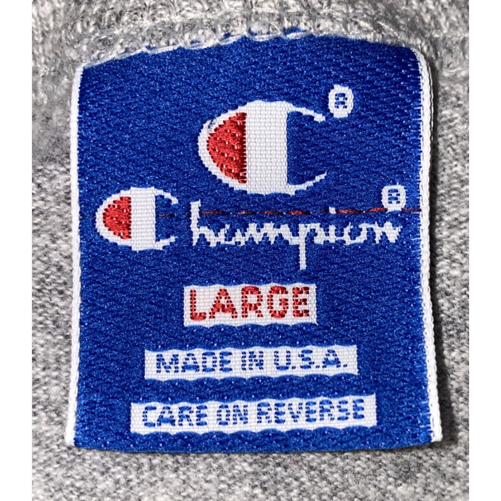 Champion VINTAGE Champion Mens Gray USA Made Short Sleeve T-Shirt L Regular Cotton Shirt Mens Women? No. Size US L / EU 52-54 / 3 - 5 Thumbnail