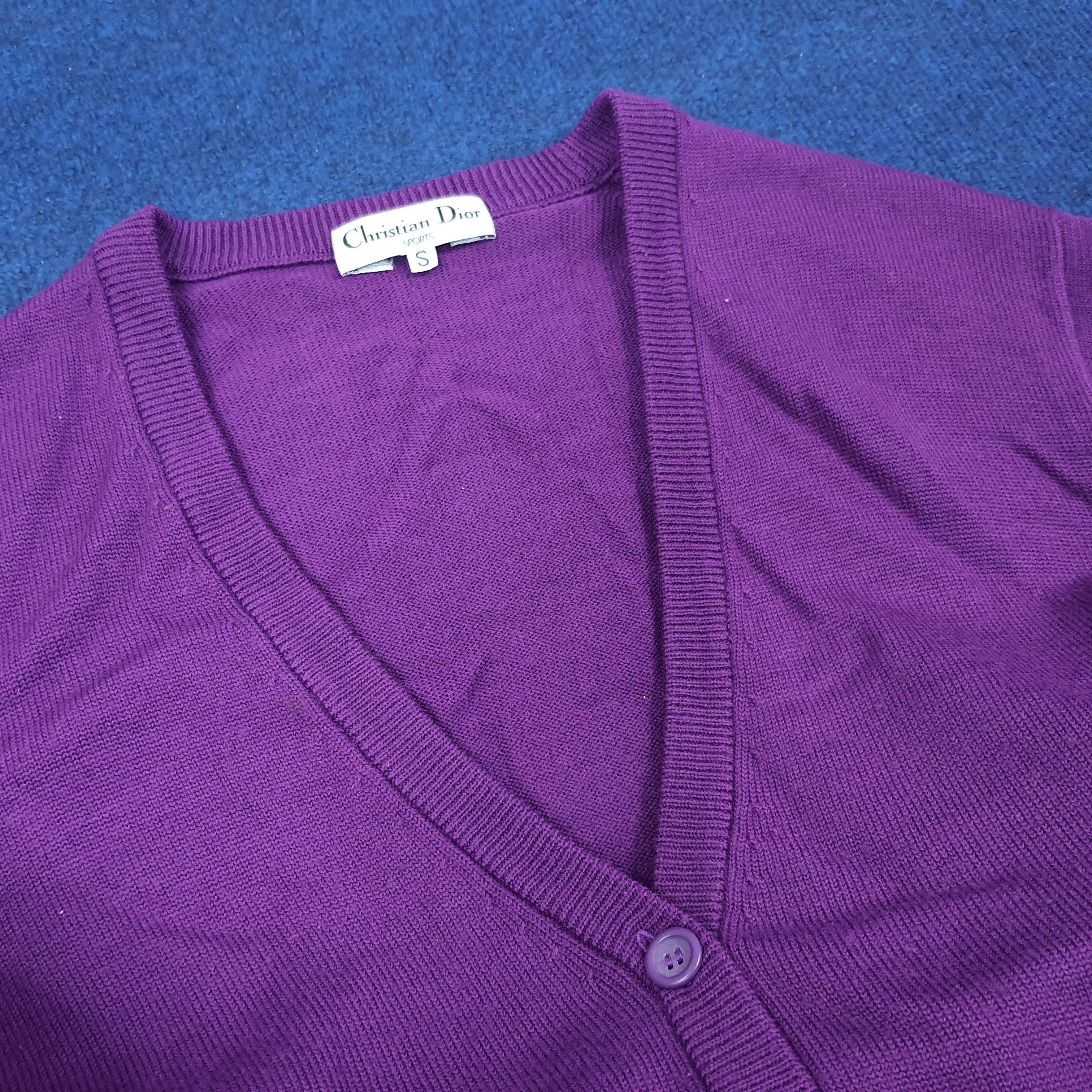 Christian Dior Monsieur × Vintage Vintage Christian Dior Sport Designer Cardigan C233N2 Size US S / EU 44-46 / 1 - 5 Thumbnail