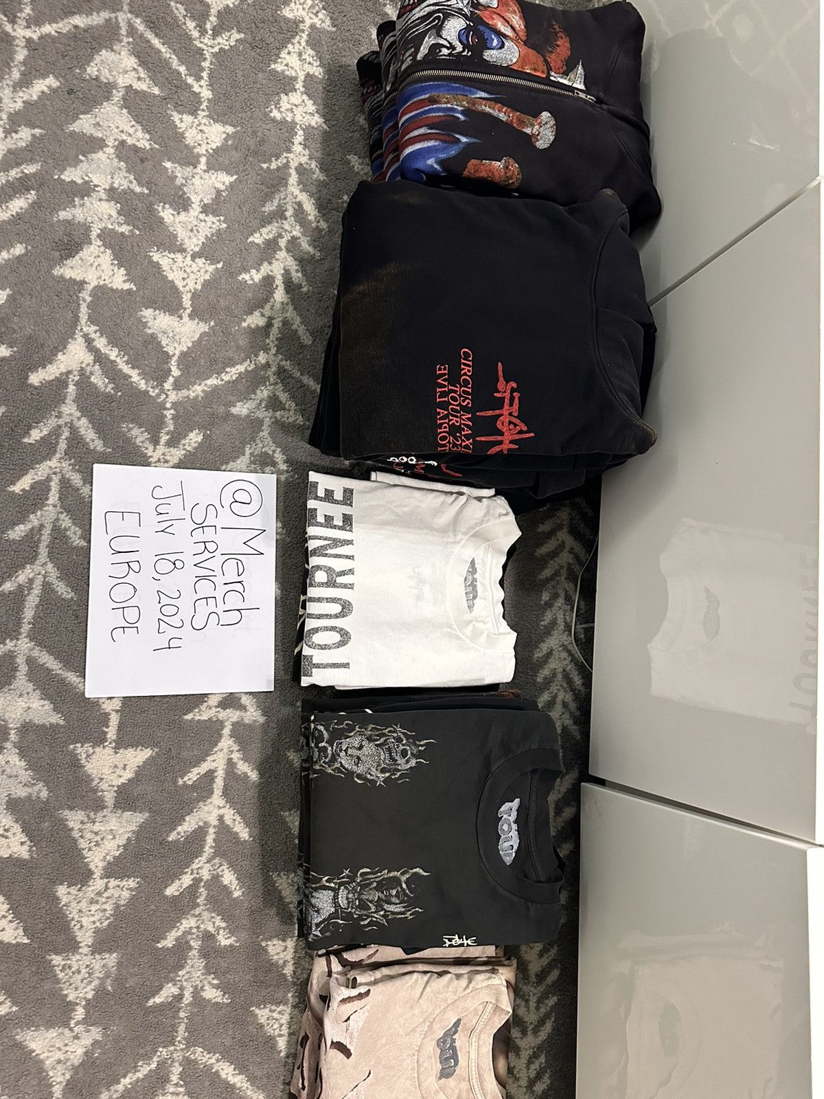 Travis Scott EURO TRAVIS SCOTT LONDON SKULL TEE IN A LARGE Size US L / EU 52-54 / 3 - 6 Thumbnail