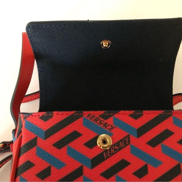 Versace Versace La Greca Signature Mini Bag Size ONE SIZE - 9 Thumbnail
