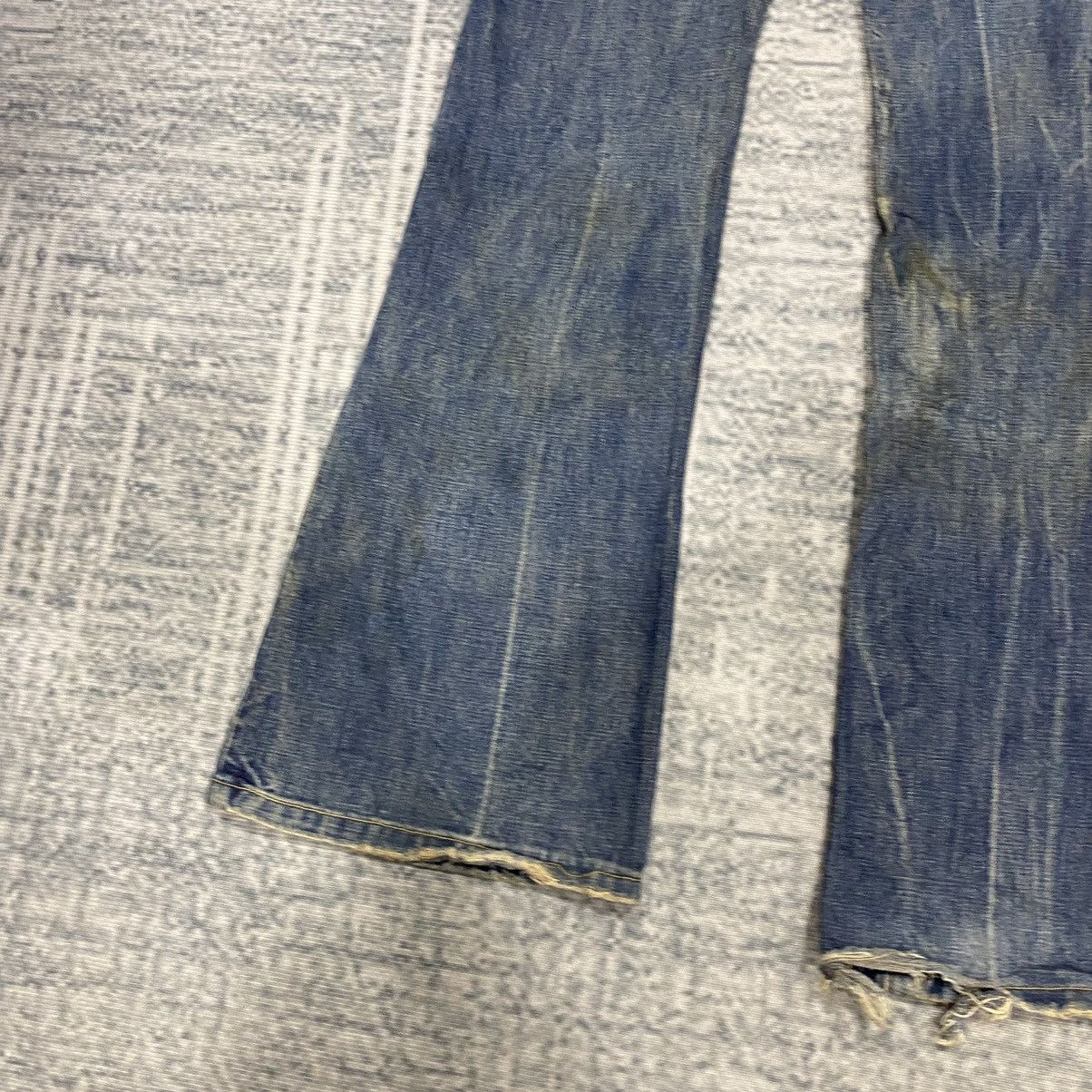 Hysteric Glamour × Japanese Brand × Le Grande Bleu (L.G.B.) Flare☠️ Eagle Japan Mudwash Bootcut Jeans Vintage 80s 90s Size US 28 / EU 44 - 15 Thumbnail