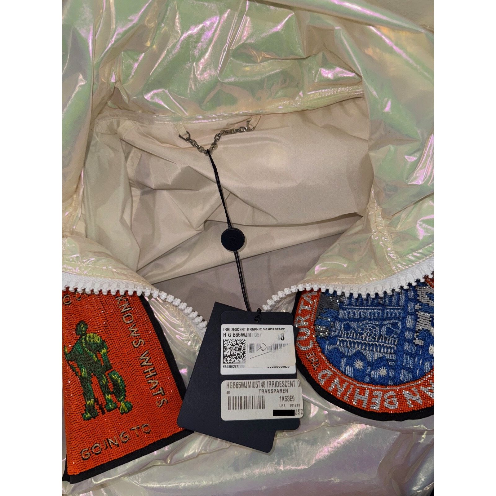 Louis Vuitton Louis Vuitton Virgil Abloh Anorak Windbreaker Jacket 48 Size US M / EU 48-50 / 2 - 9 Thumbnail