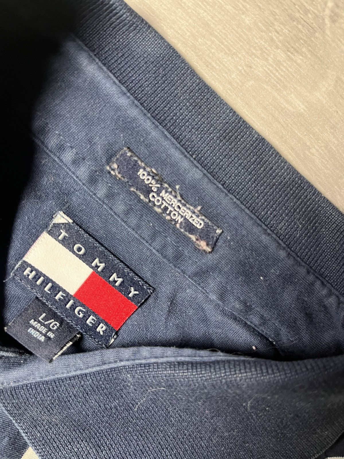 Tommy Hilfiger Tommy Hilfiger Polo shirt striped size Large Size US L / EU 52-54 / 3 - 4 Thumbnail