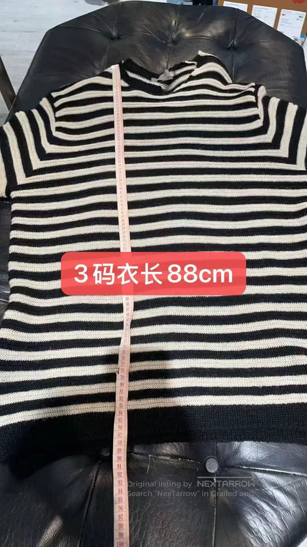 Yohji Yamamoto Yohji Yamamoto Striped Sweater Size 3. Size US L / EU 52-54 / 3 - 3 Thumbnail