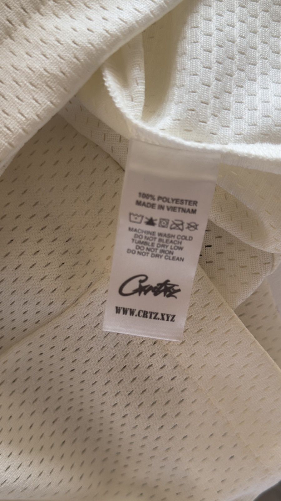 Corteiz CORTEIZ “HMP 18” CREAM WHITE JERSEY Size US S / EU 44-46 / 1 - 8 Thumbnail