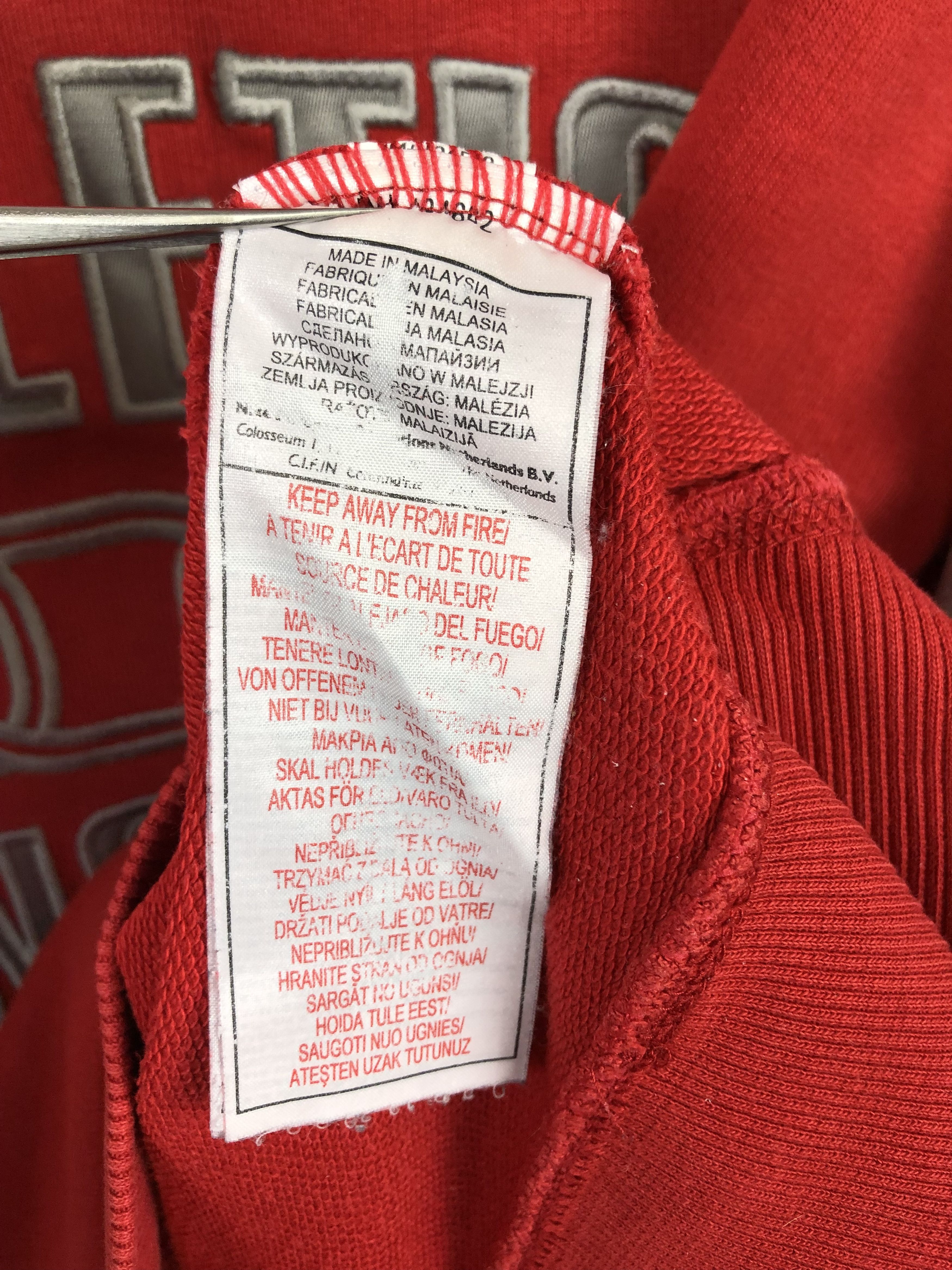 Nike Vintage Nike Athletic Sweatshirt Swoosh Logo Rare Size US XL / EU 56 / 4 - 10 Thumbnail