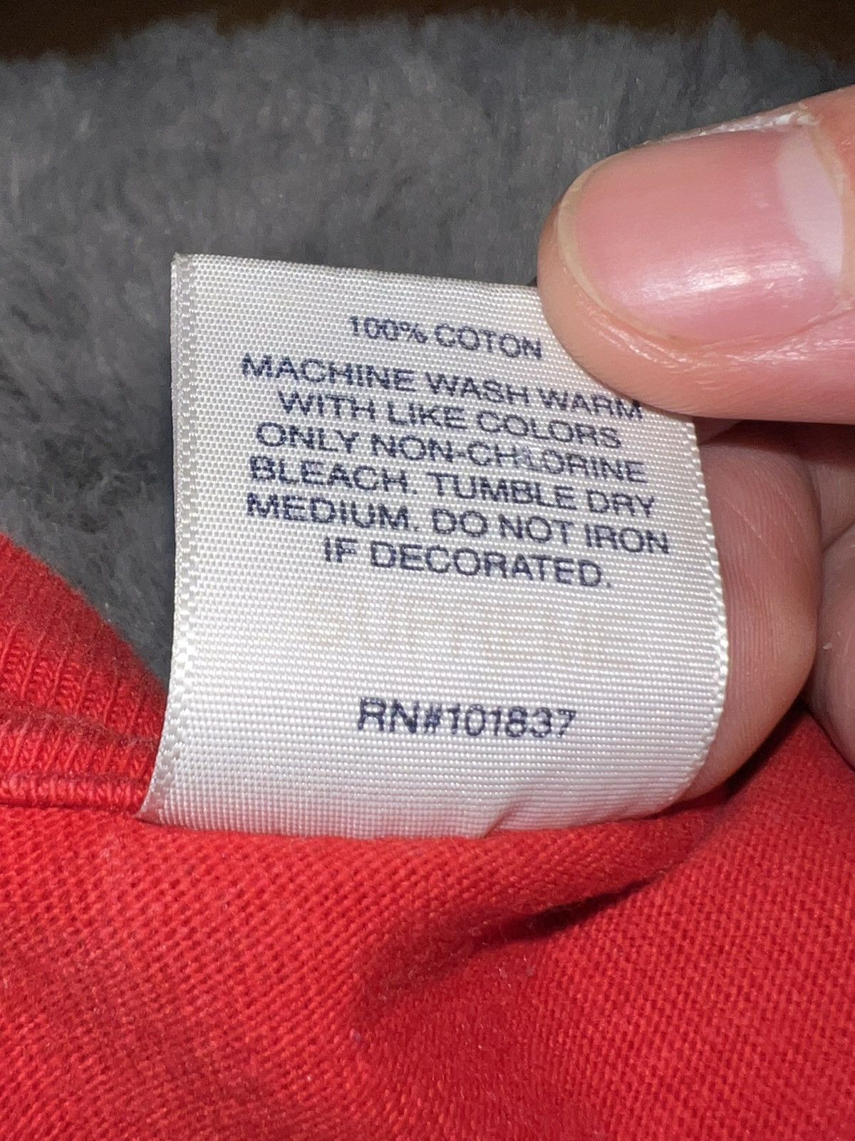 Supreme Supreme Chart Tee Red Size US L / EU 52-54 / 3 - 3 Thumbnail