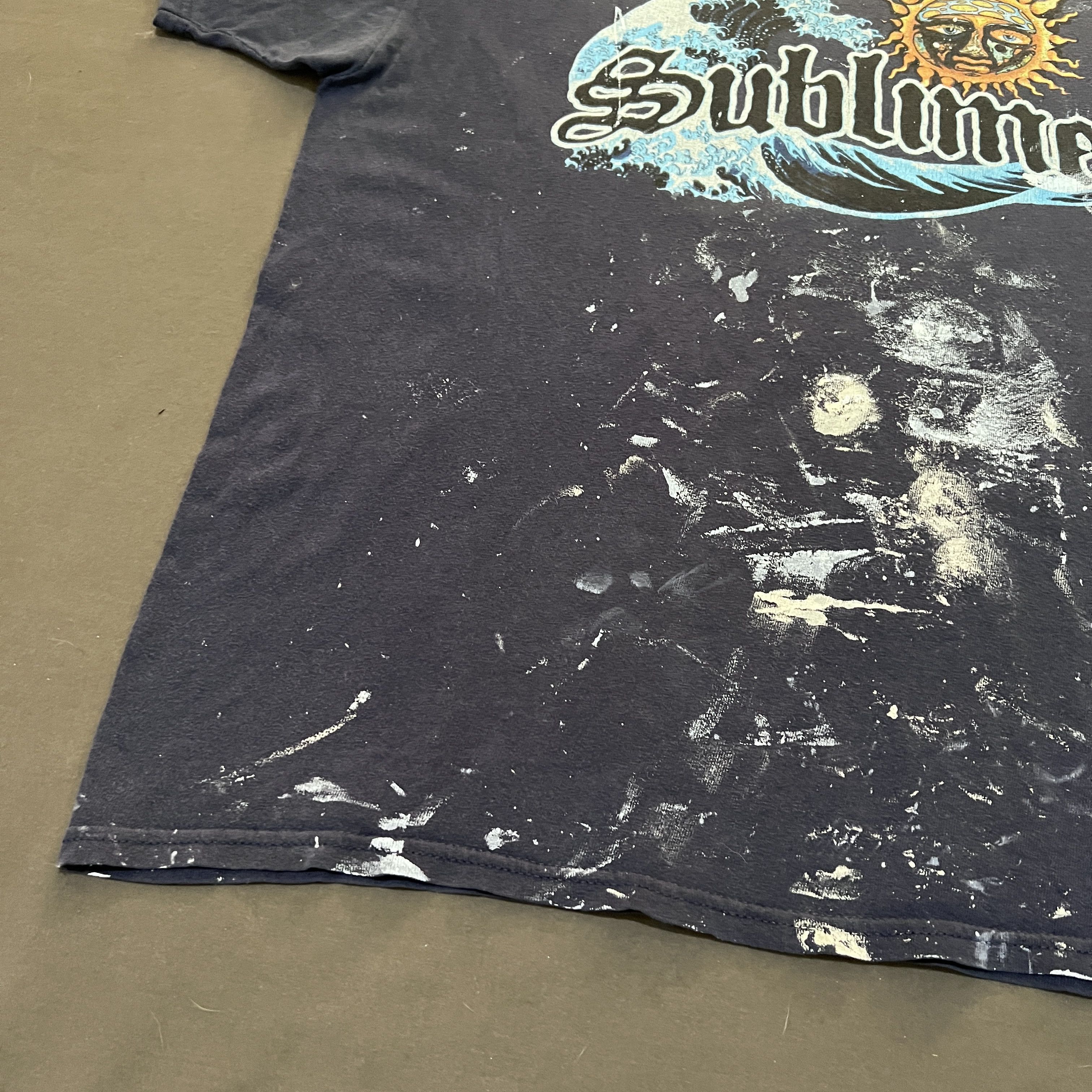 Band Tees Vintage Y2K Sublime Skunk Records Tee Thrashed Distressed Size US XL / EU 56 / 4 - 10 Thumbnail
