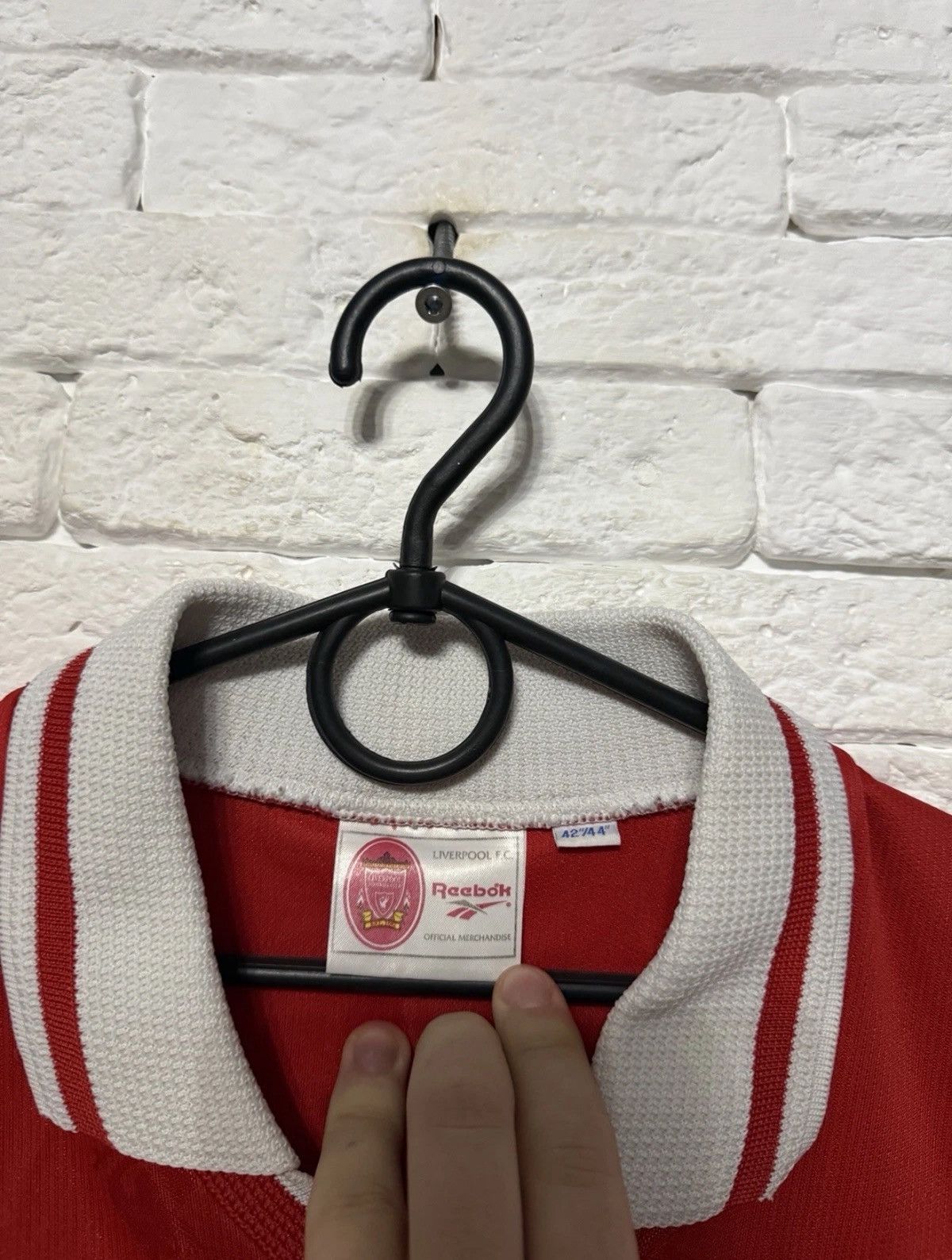 Reebok Vintage Reebok Liverpool 96/97/98 Jersey Home Shirt Size US L / EU 52-54 / 3 - 4 Thumbnail