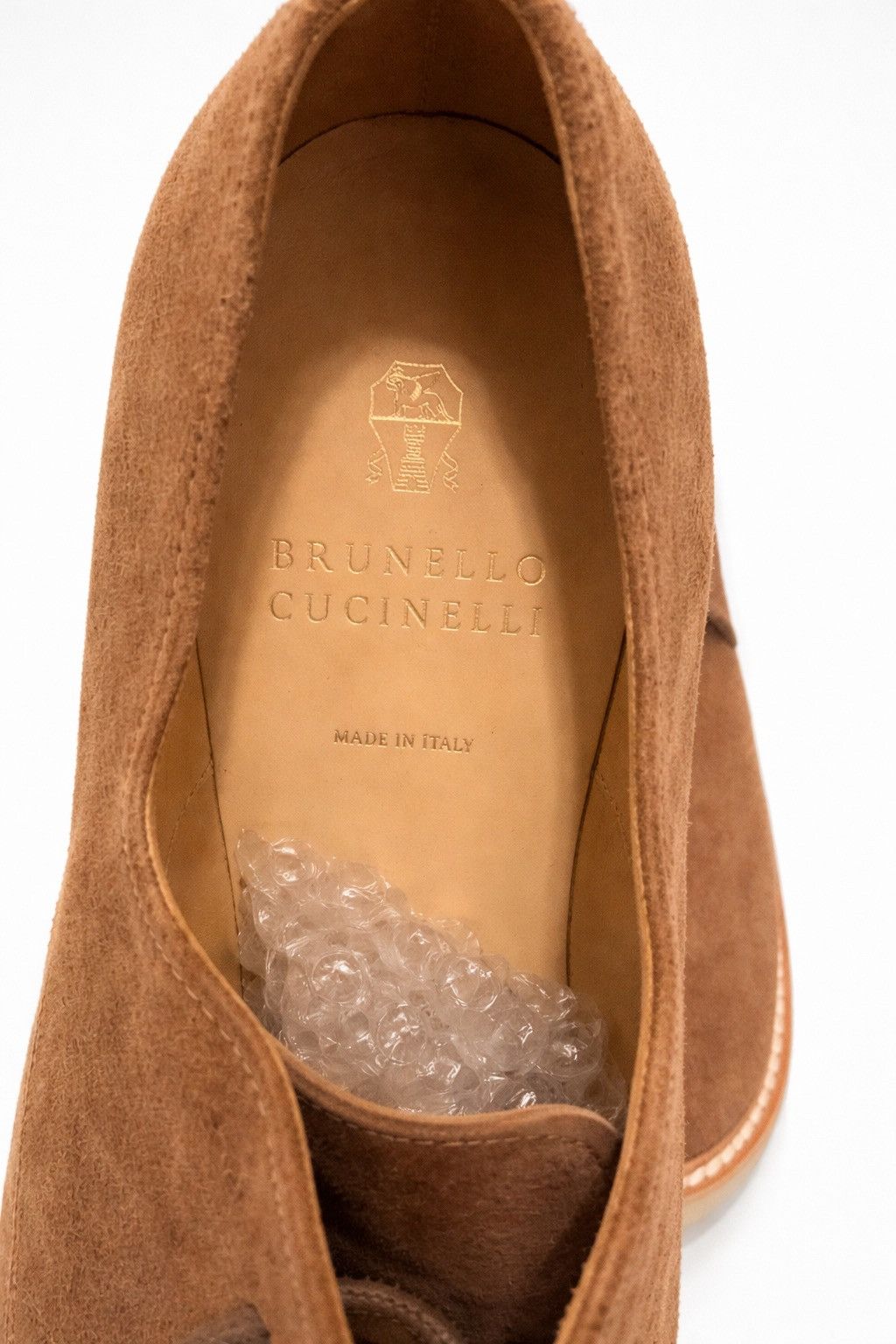 Brunello Cucinelli Brunello Cucinelli Suede Men’s Lace-Up Shoes EU 44 / US 11 Size US 11 / EU 44 - 5 Thumbnail