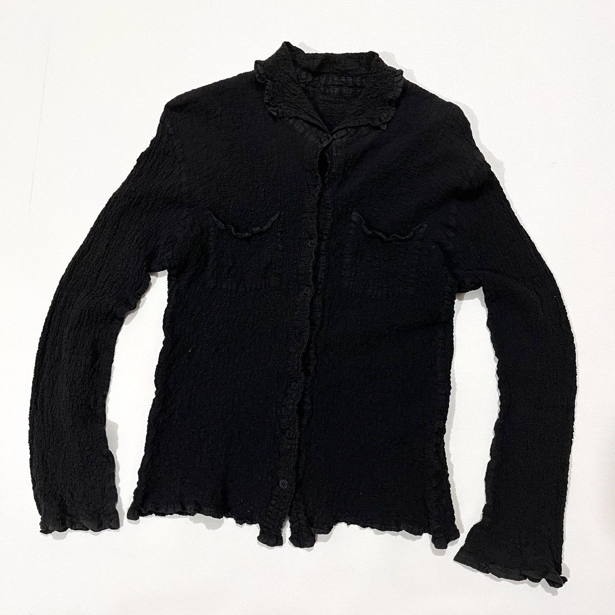 Issey Miyake × Pleats Please Issey Miyake Vintage Issey Miyake Me Cauliflower Pleated Jacket Size M / US 6-8 / IT 42-44 - 5 Thumbnail